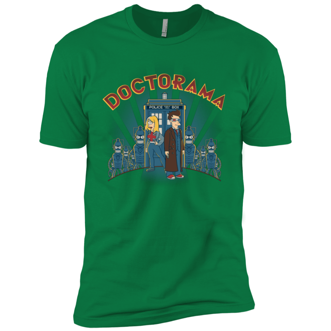 T-Shirts Kelly Green / X-Small DOCTORAMA (2) Men's Premium T-Shirt