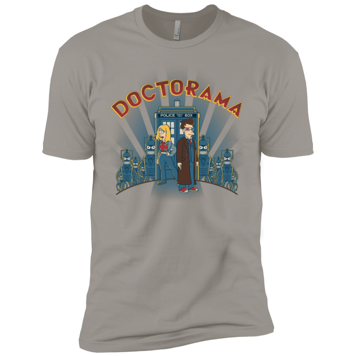 T-Shirts Light Grey / X-Small DOCTORAMA (2) Men's Premium T-Shirt