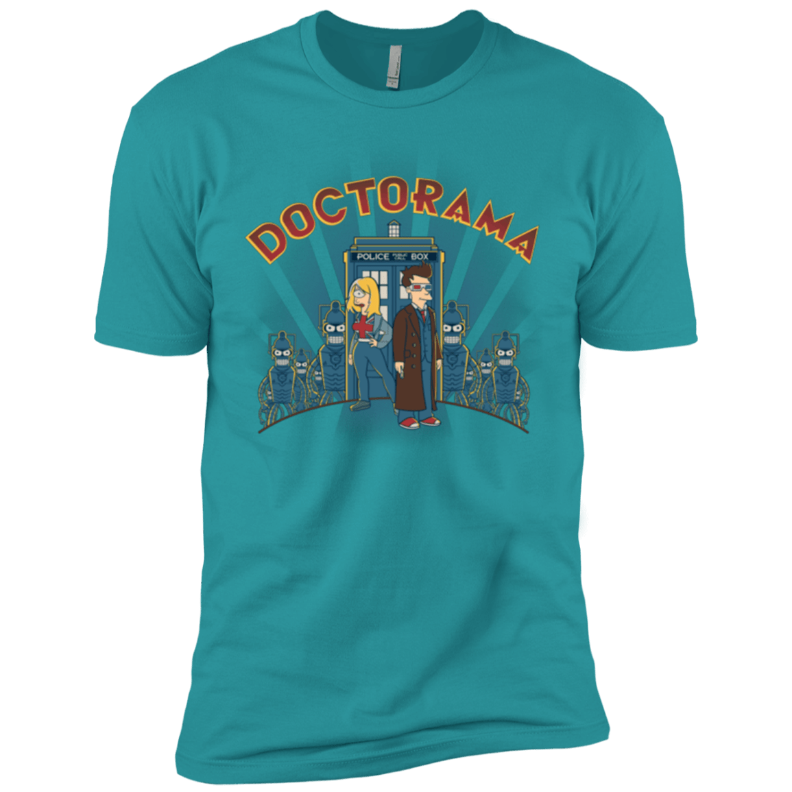 T-Shirts Tahiti Blue / X-Small DOCTORAMA (2) Men's Premium T-Shirt