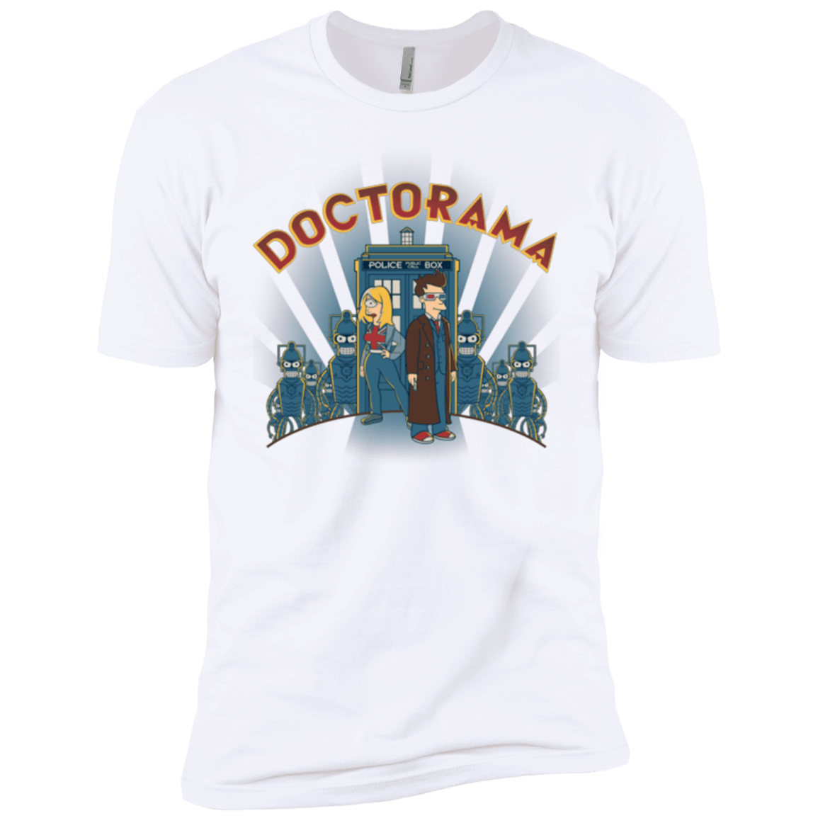 T-Shirts White / X-Small DOCTORAMA (2) Men's Premium T-Shirt