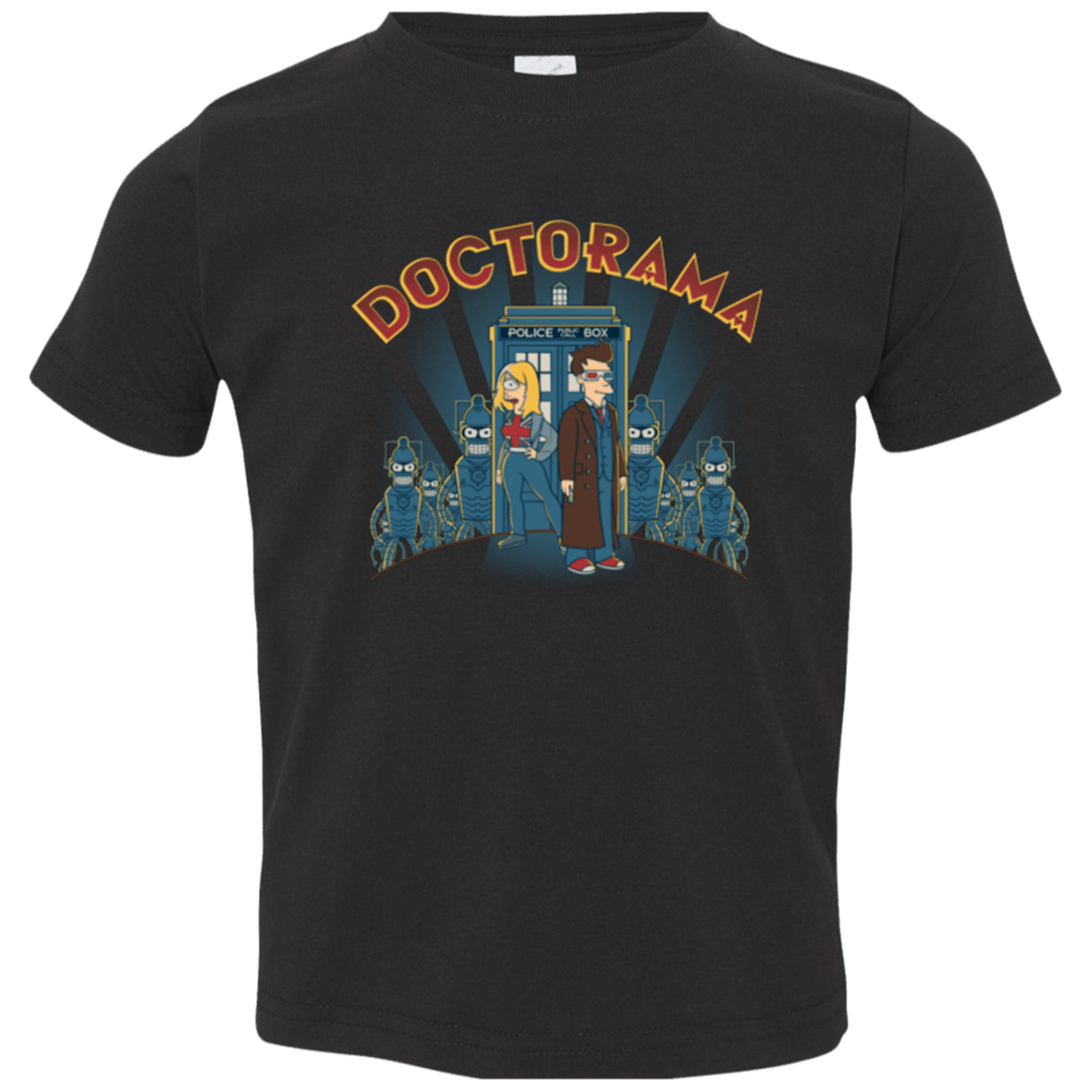 T-Shirts Black / 2T DOCTORAMA (2) Toddler Premium T-Shirt