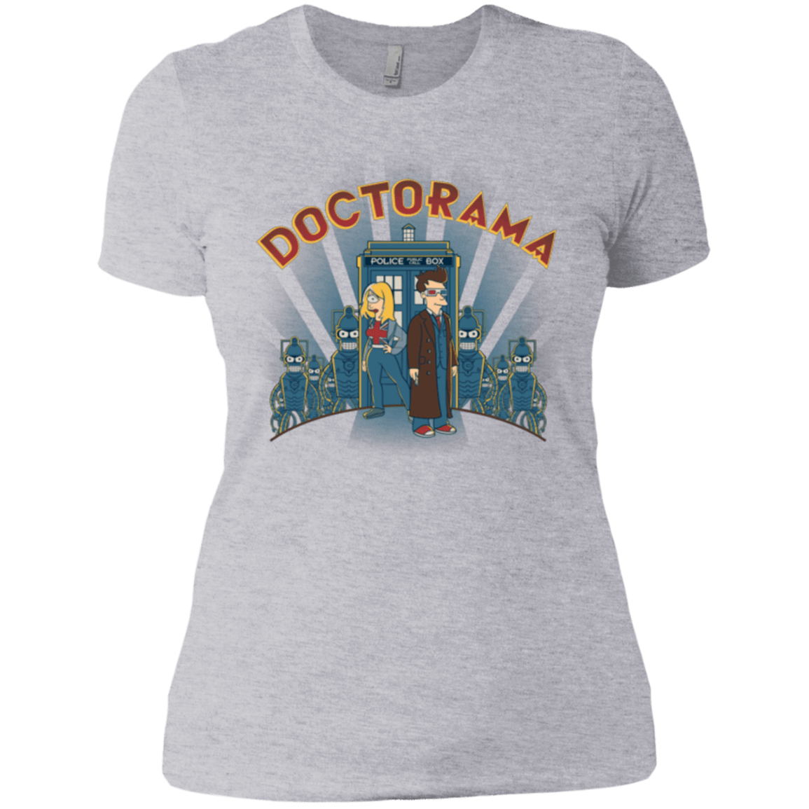 T-Shirts Heather Grey / X-Small DOCTORAMA (2) Women's Premium T-Shirt