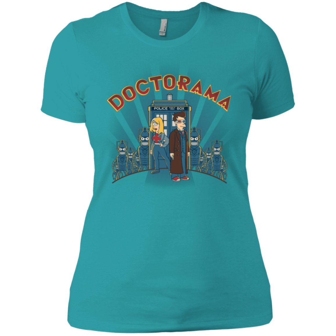 T-Shirts Tahiti Blue / X-Small DOCTORAMA (2) Women's Premium T-Shirt