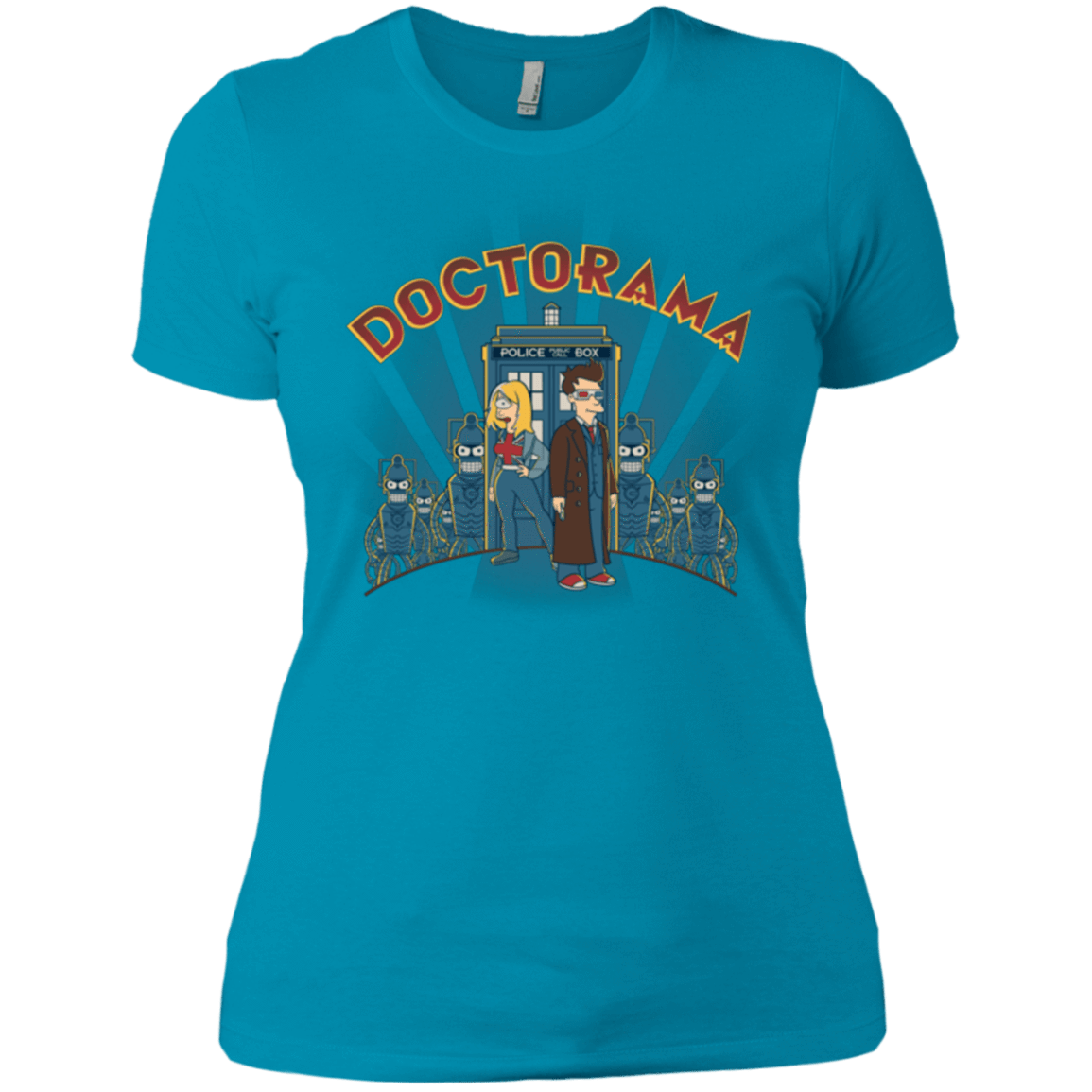 T-Shirts Turquoise / X-Small DOCTORAMA (2) Women's Premium T-Shirt