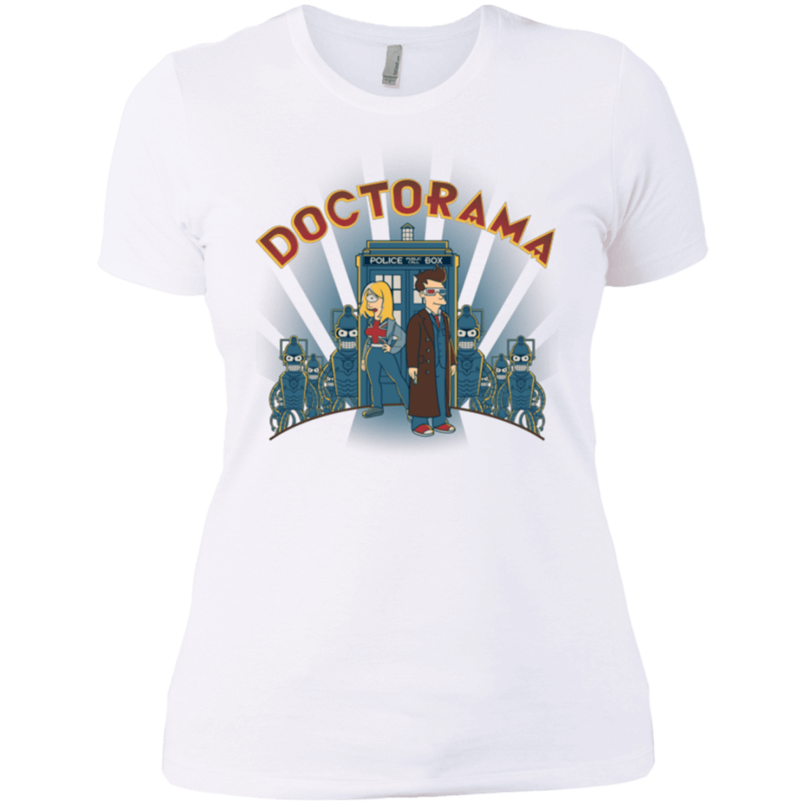 T-Shirts White / X-Small DOCTORAMA (2) Women's Premium T-Shirt