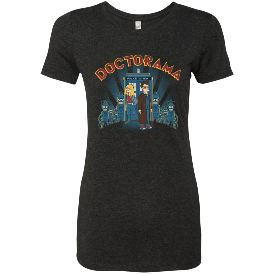 T-Shirts Vintage Black / Small DOCTORAMA (2) Women's Triblend T-Shirt