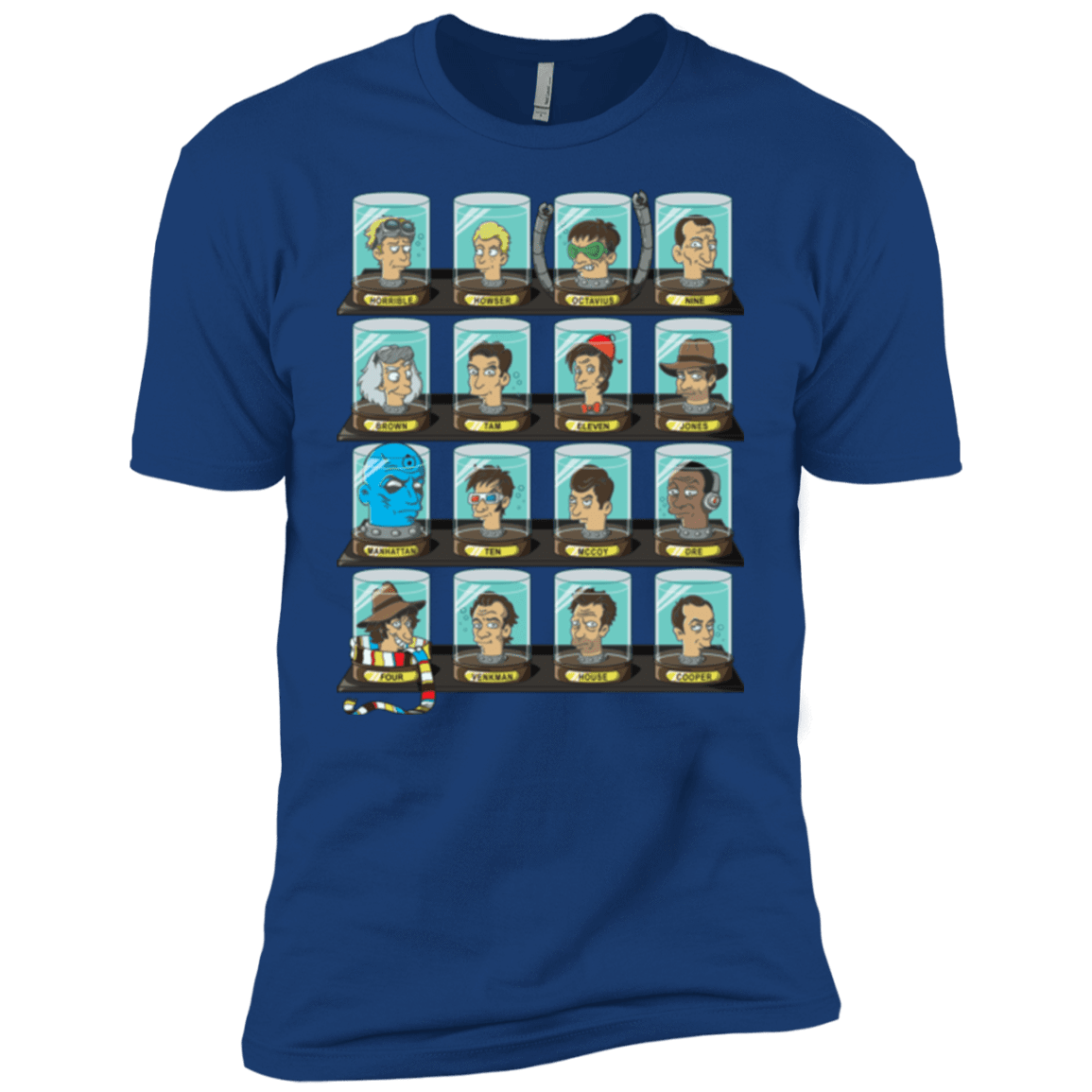 T-Shirts Royal / YXS Doctorama Boys Premium T-Shirt