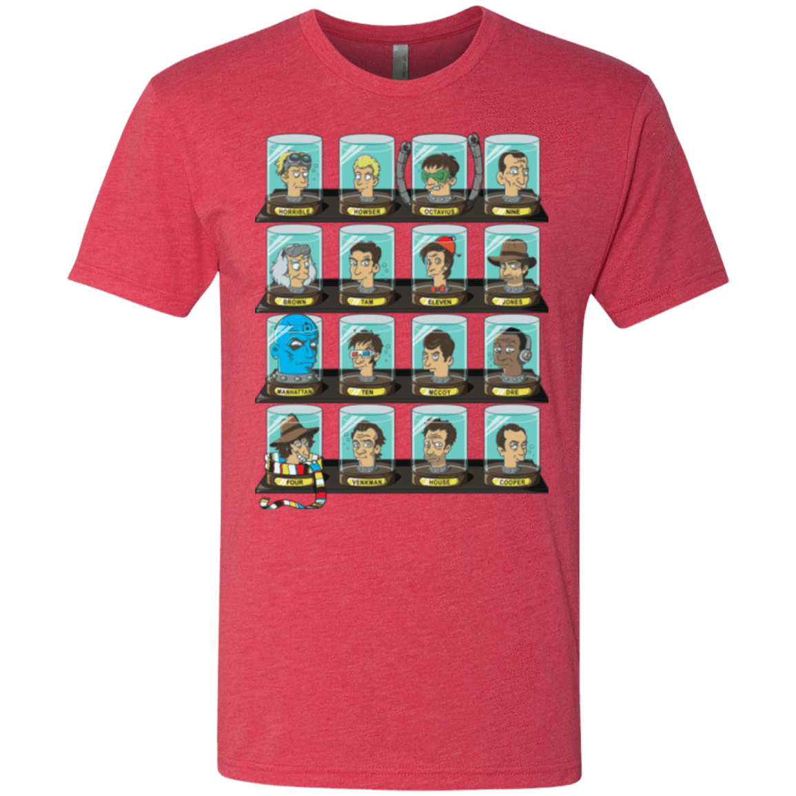 T-Shirts Vintage Red / Small Doctorama Men's Triblend T-Shirt