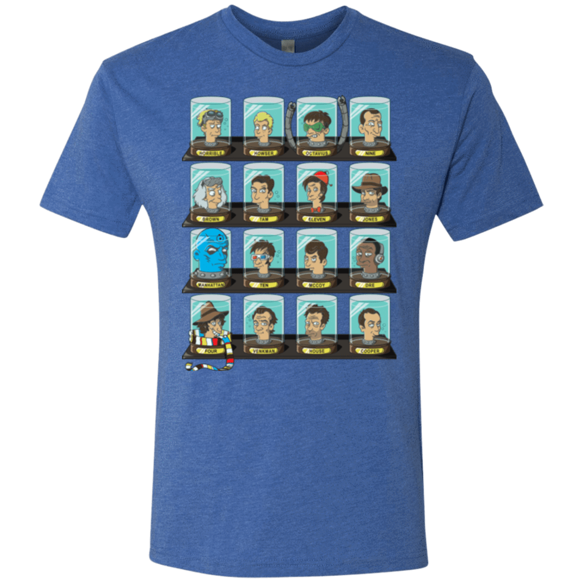 T-Shirts Vintage Royal / Small Doctorama Men's Triblend T-Shirt
