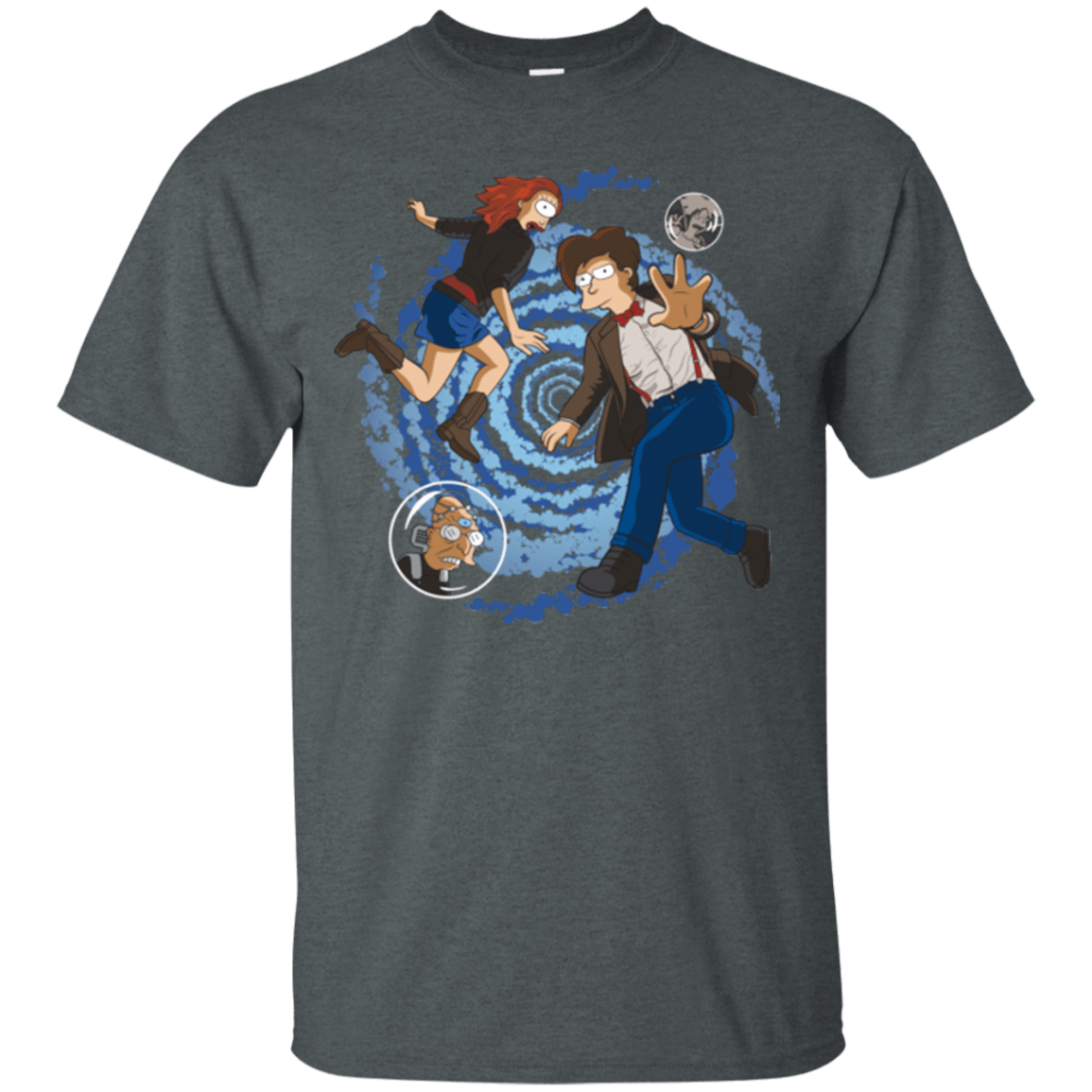 T-Shirts Dark Heather / Small Doctorama Returns T-Shirt