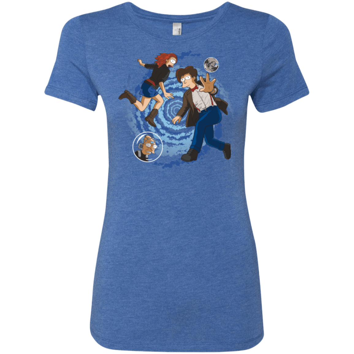 T-Shirts Vintage Royal / Small Doctorama Returns Women's Triblend T-Shirt