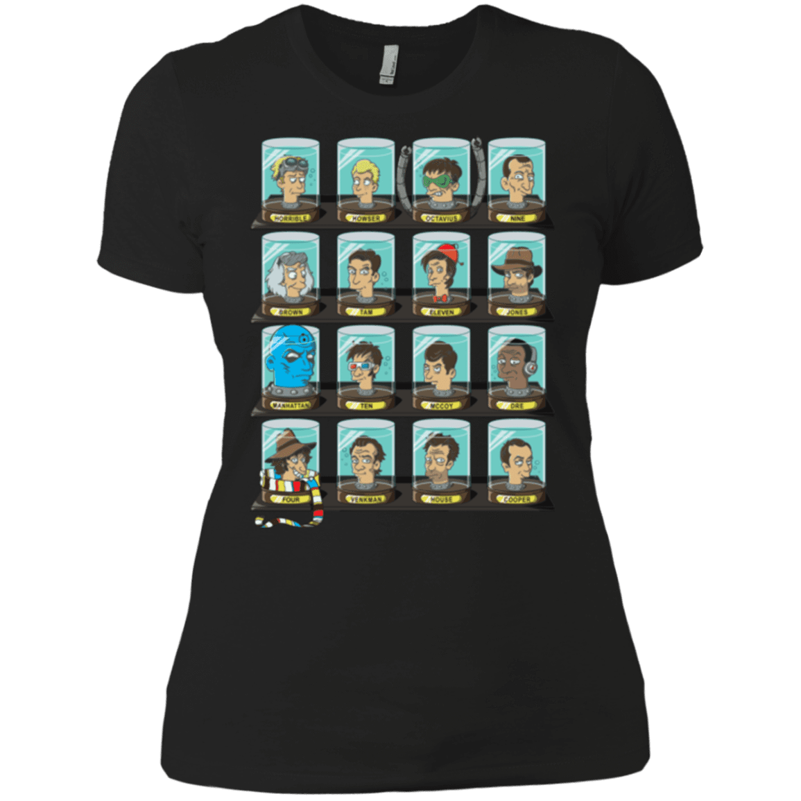 T-Shirts Black / X-Small Doctorama Women's Premium T-Shirt