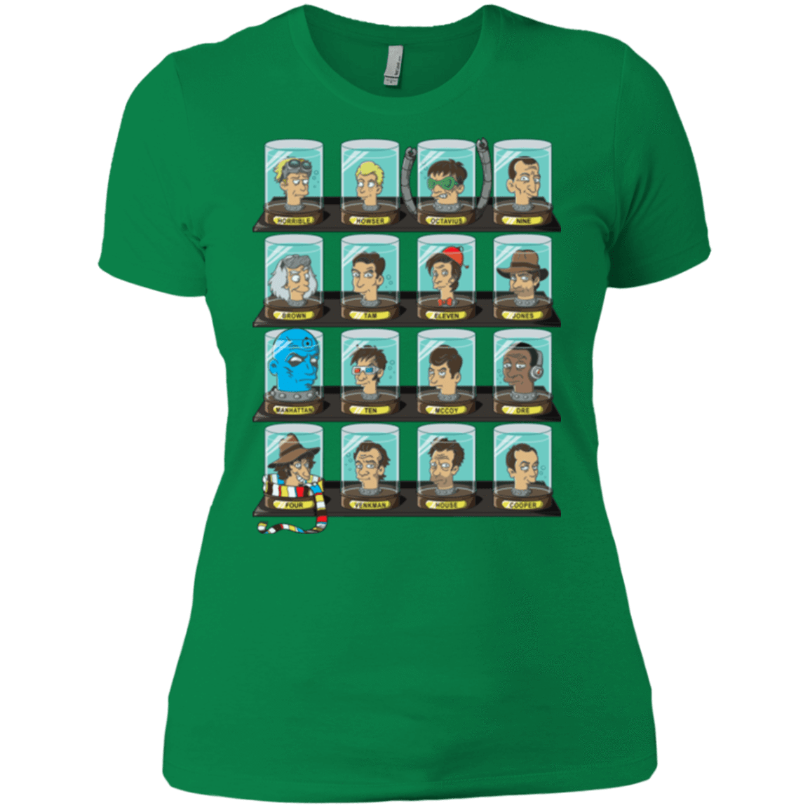 T-Shirts Kelly Green / X-Small Doctorama Women's Premium T-Shirt