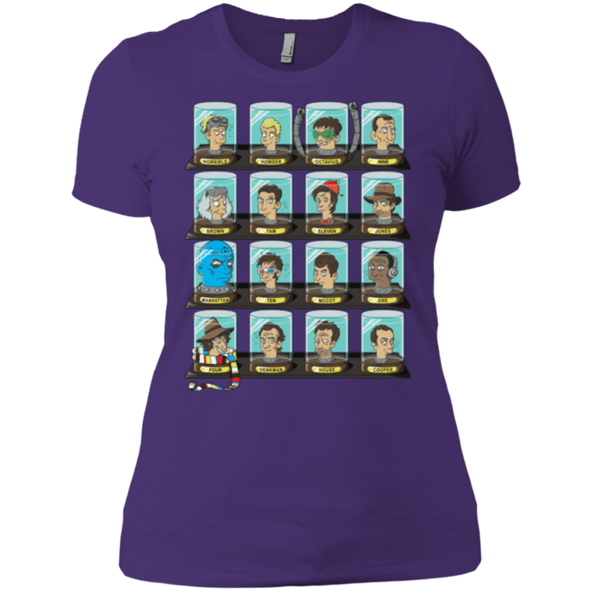 T-Shirts Purple / X-Small Doctorama Women's Premium T-Shirt