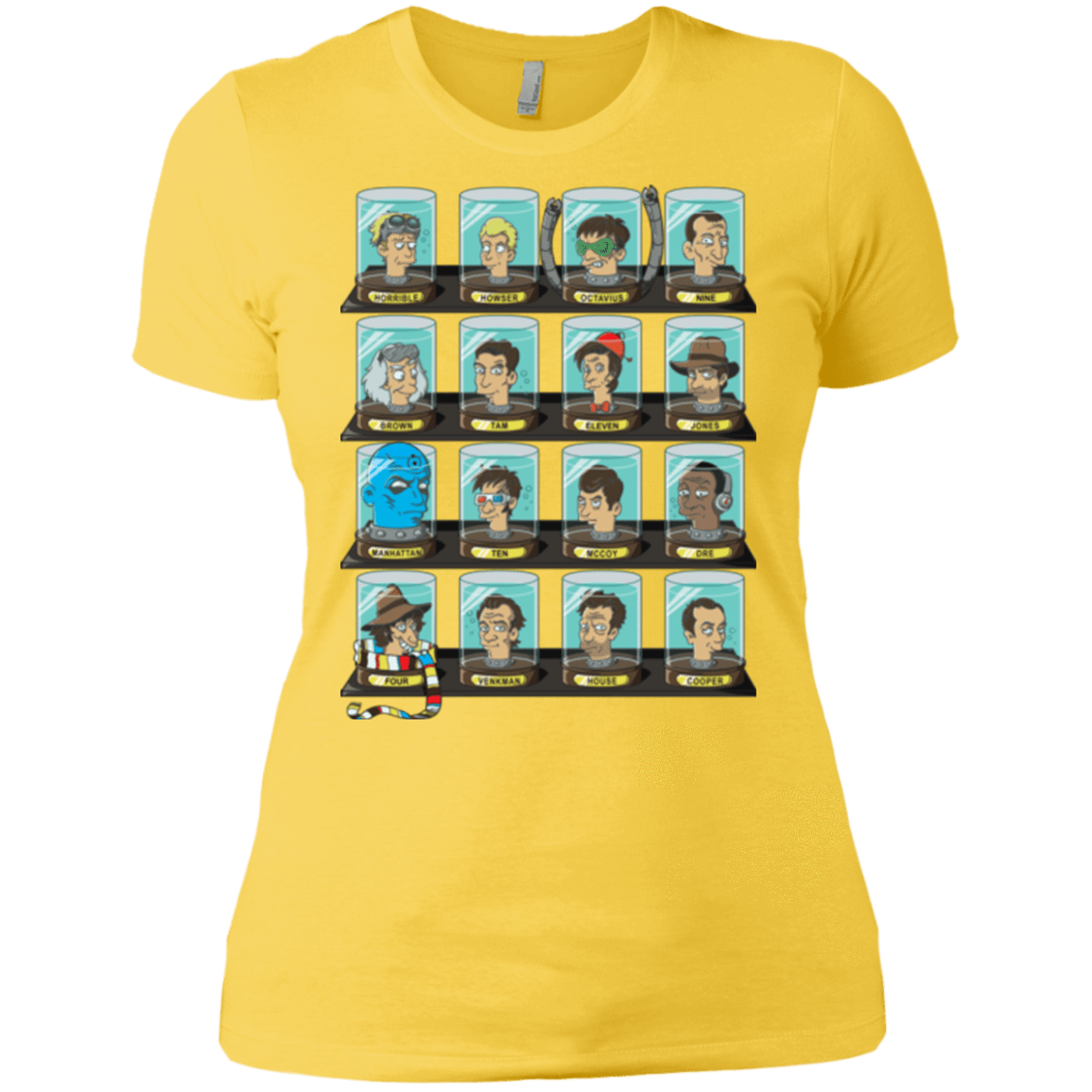 T-Shirts Vibrant Yellow / X-Small Doctorama Women's Premium T-Shirt