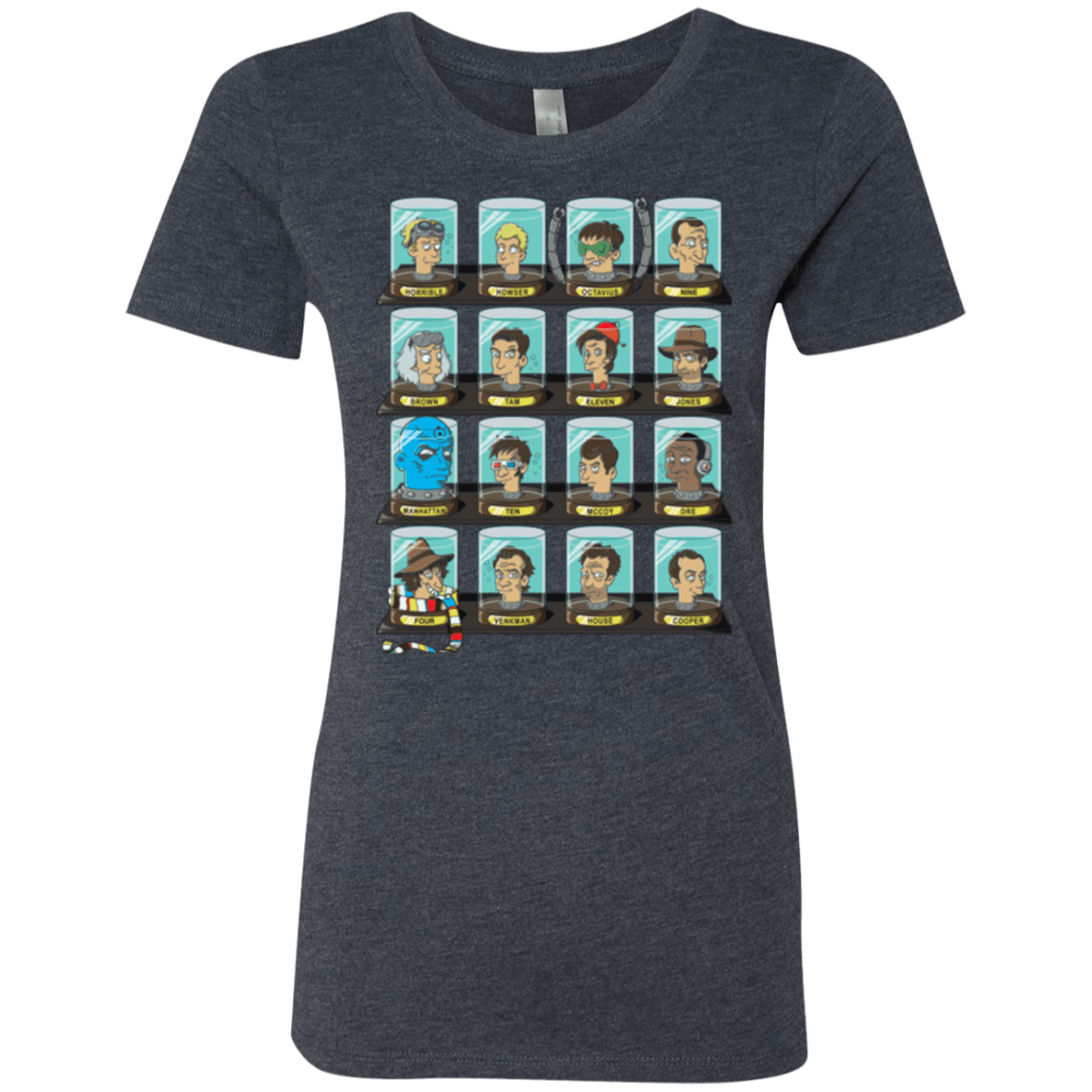 T-Shirts Vintage Navy / Small Doctorama Women's Triblend T-Shirt