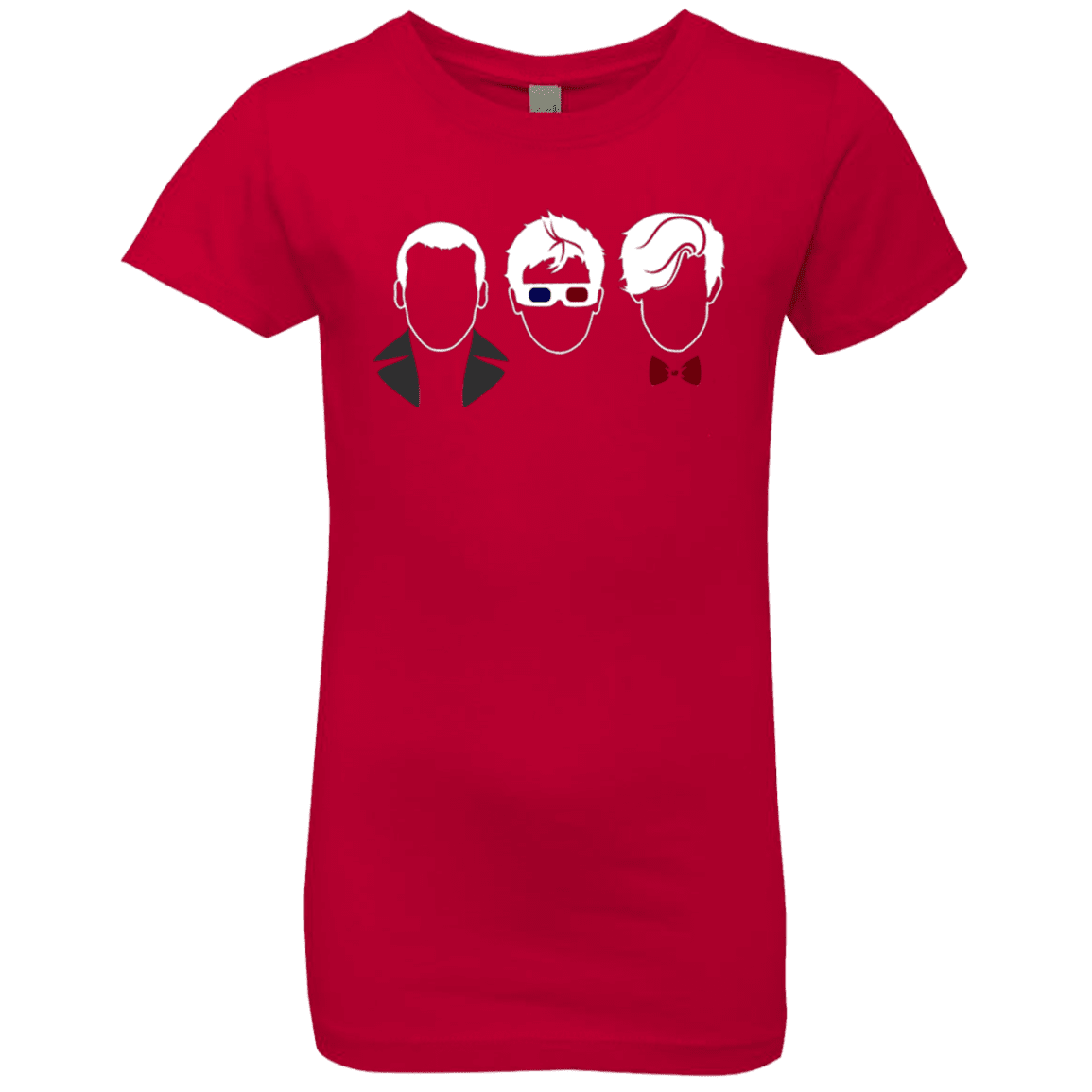 T-Shirts Red / YXS Doctors3 Girls Premium T-Shirt