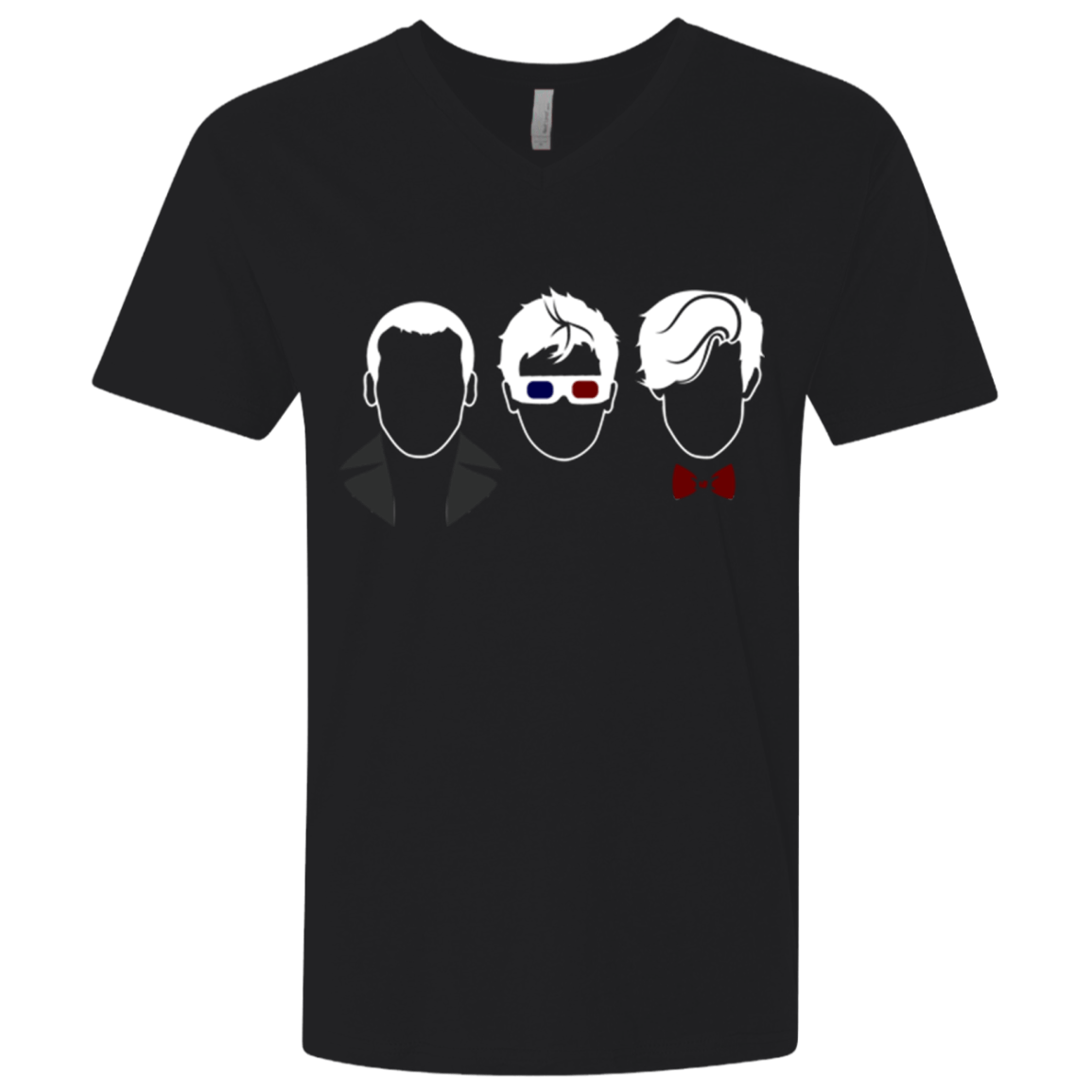 T-Shirts Black / X-Small Doctors3 Men's Premium V-Neck