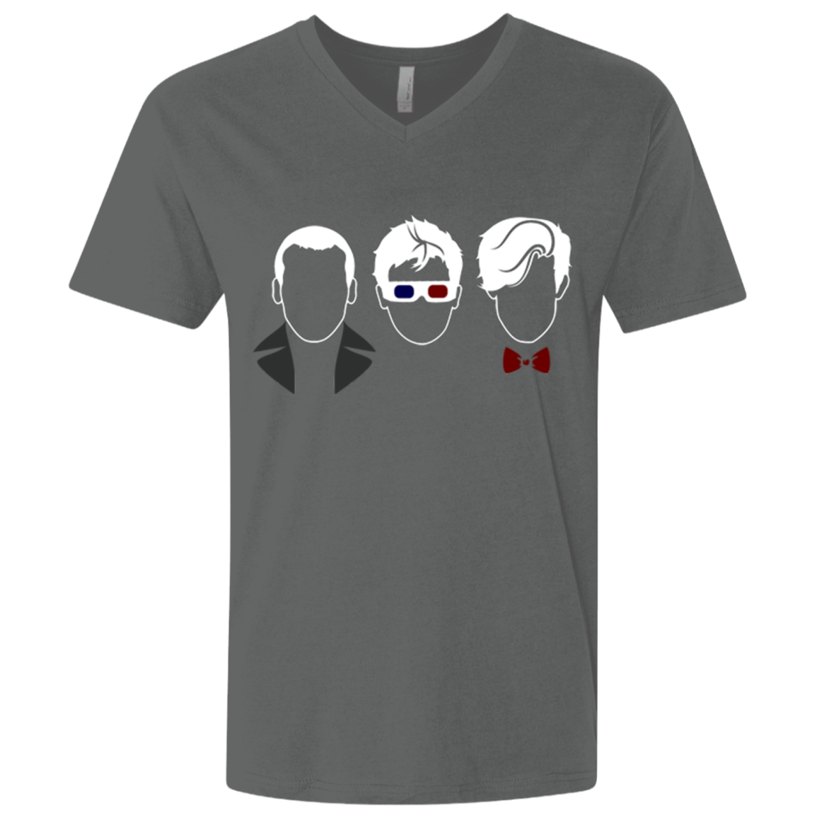 T-Shirts Heavy Metal / X-Small Doctors3 Men's Premium V-Neck