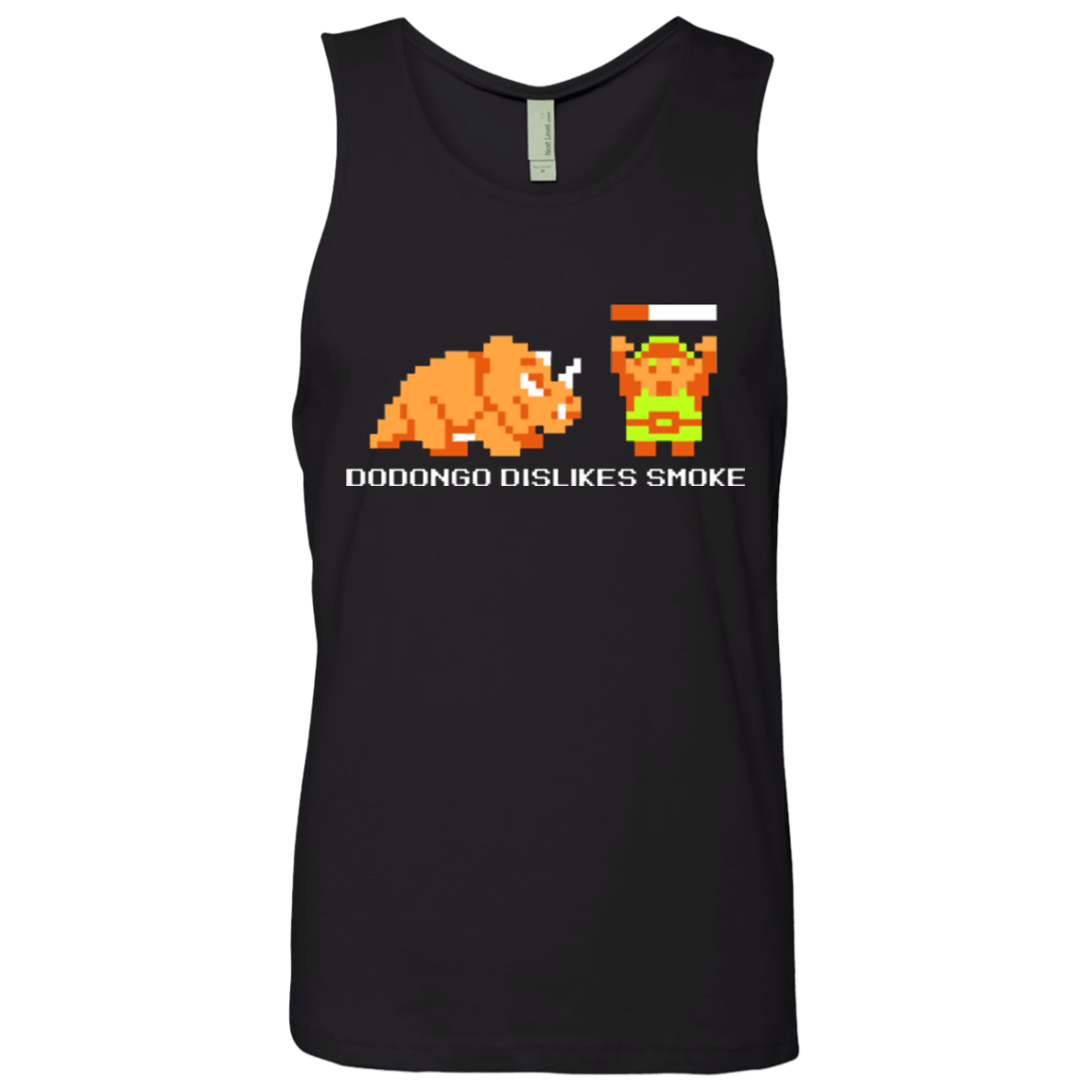 T-Shirts Black / Small Dodongo Dislikes Smoke Men's Premium Tank Top