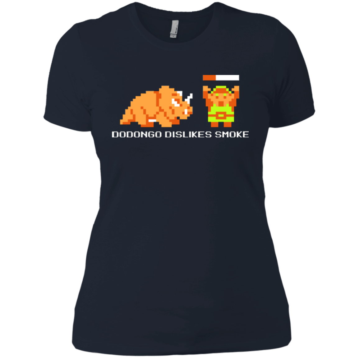 T-Shirts Midnight Navy / X-Small Dodongo Dislikes Smoke Women's Premium T-Shirt