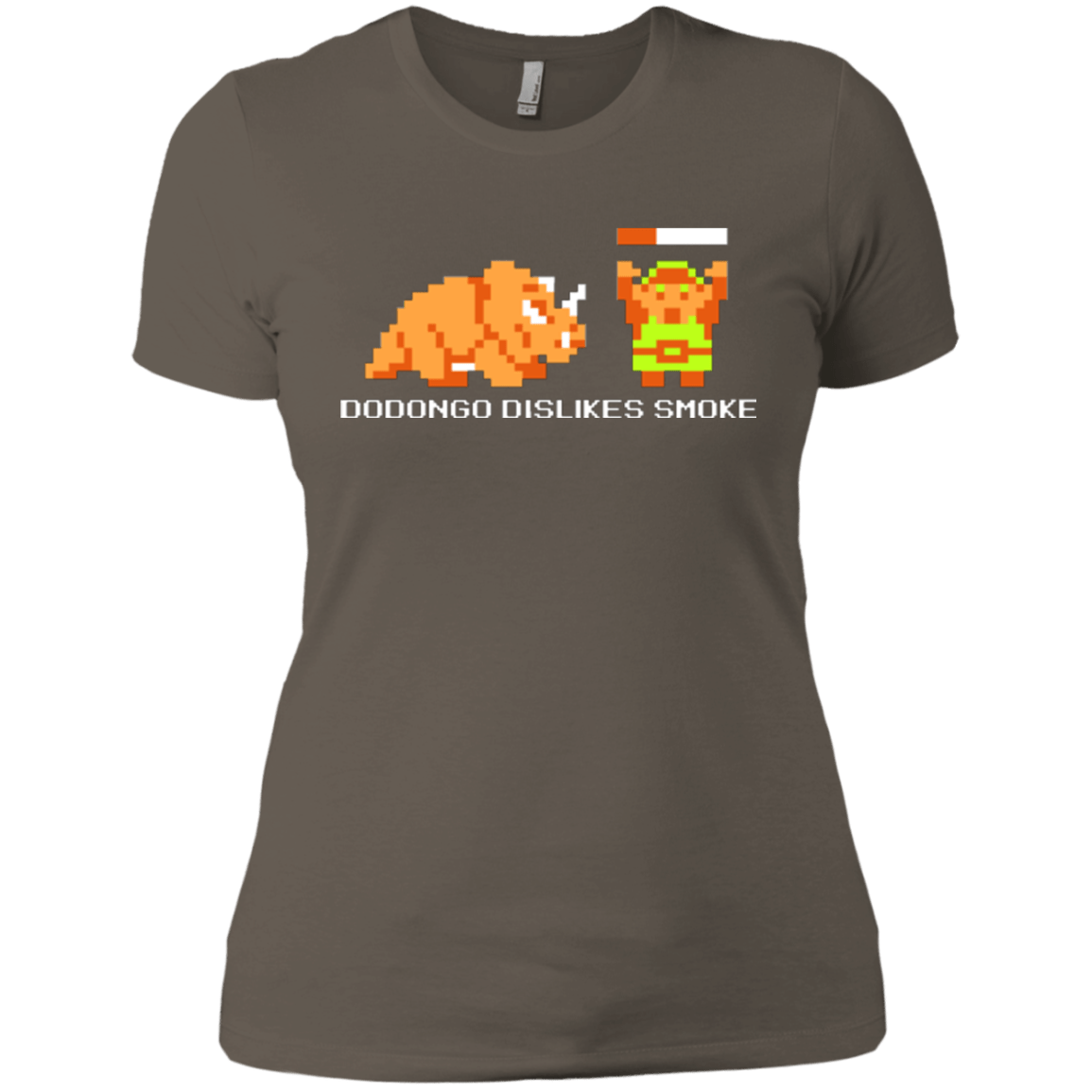 T-Shirts Warm Grey / X-Small Dodongo Dislikes Smoke Women's Premium T-Shirt