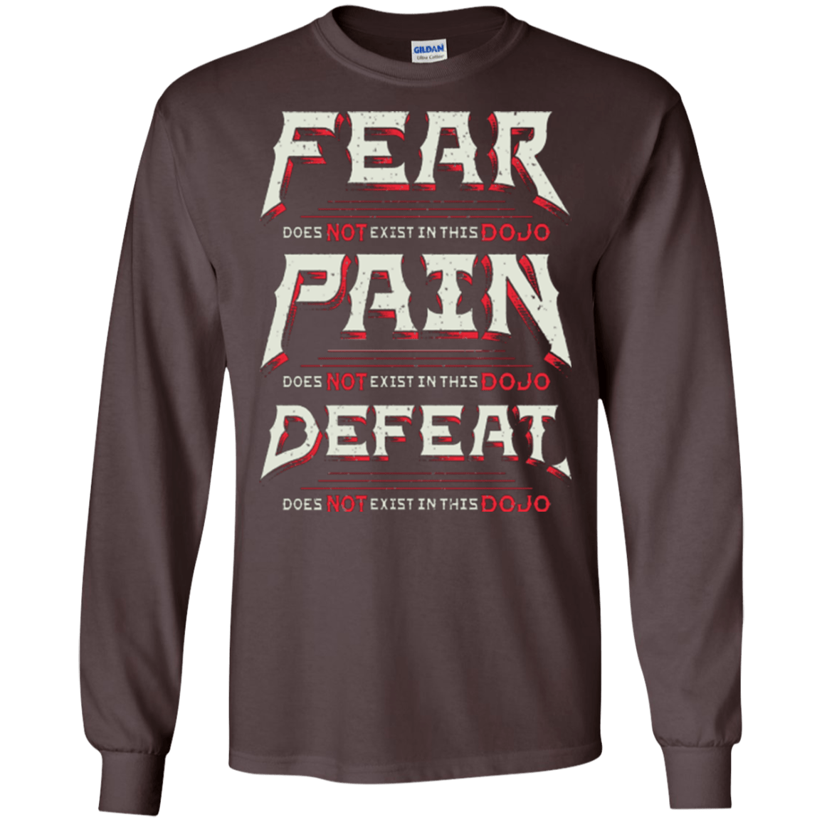 T-Shirts Dark Chocolate / S DOES NOT EXIST Men's Long Sleeve T-Shirt