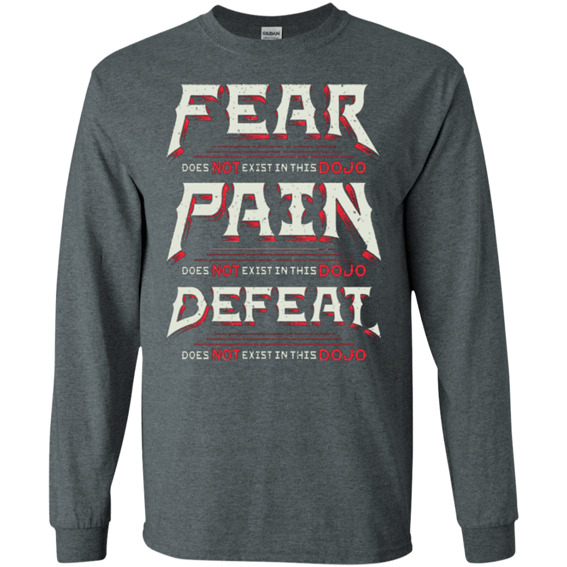 T-Shirts Dark Heather / S DOES NOT EXIST Men's Long Sleeve T-Shirt