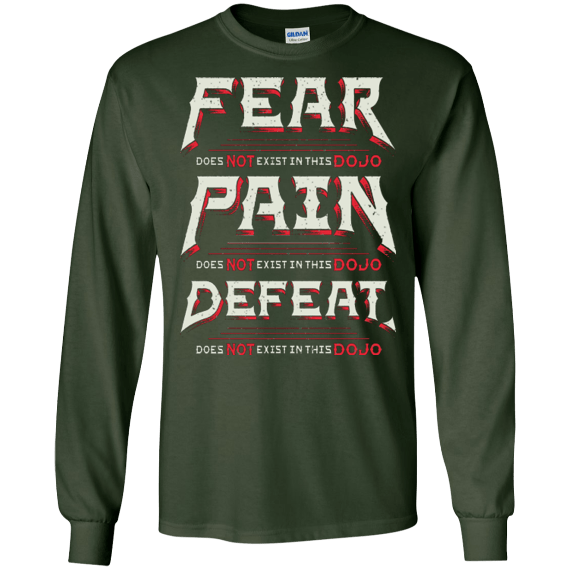 T-Shirts Forest Green / S DOES NOT EXIST Men's Long Sleeve T-Shirt