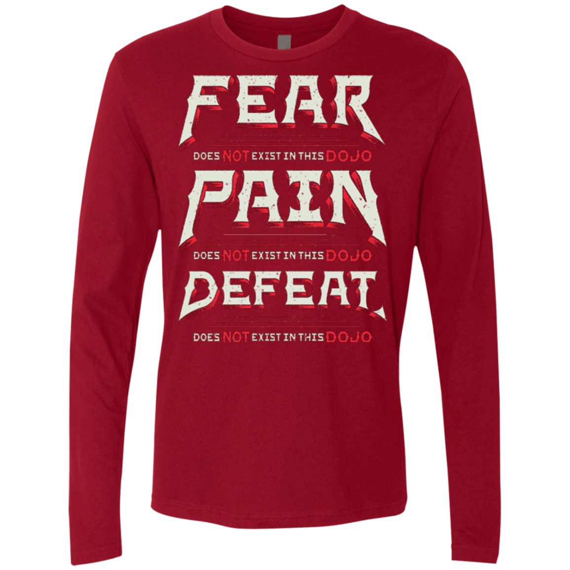 T-Shirts Cardinal / S DOES NOT EXIST Men's Premium Long Sleeve