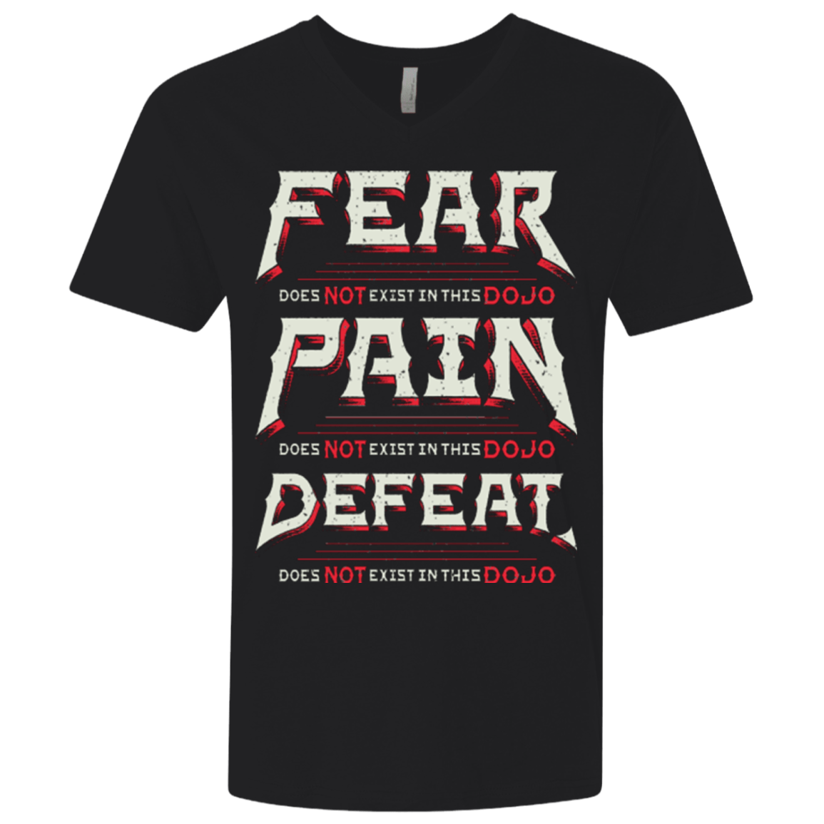 T-Shirts Black / X-Small DOES NOT EXIST Men's Premium V-Neck