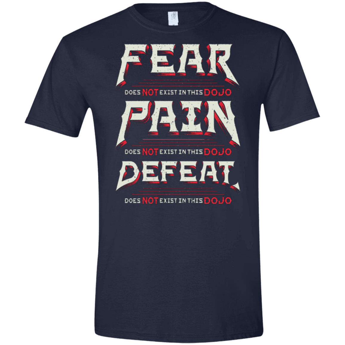 T-Shirts Navy / X-Small DOES NOT EXIST Men's Semi-Fitted Softstyle