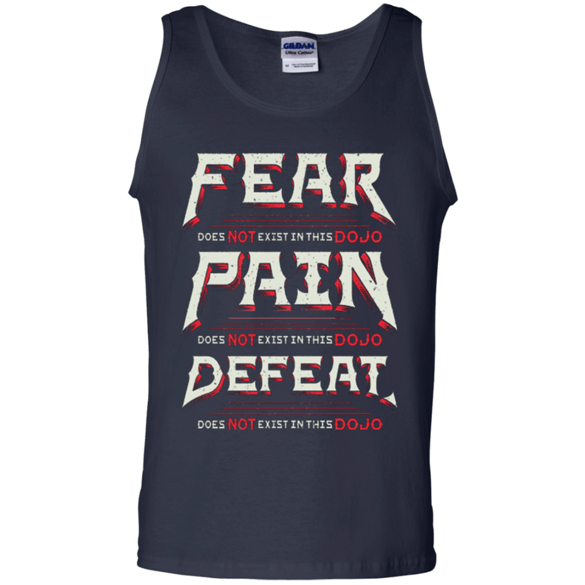 T-Shirts Navy / S DOES NOT EXIST Men's Tank Top