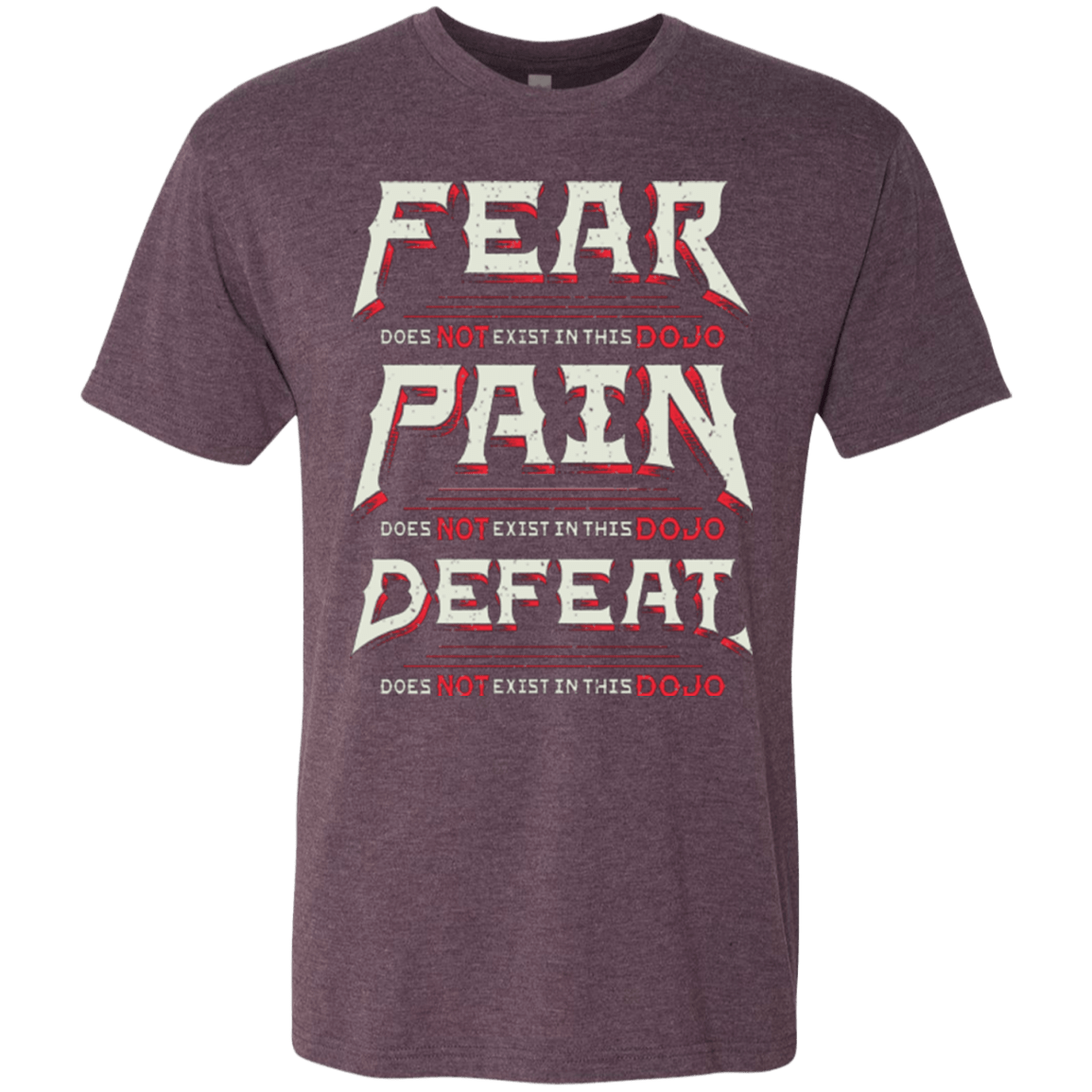 T-Shirts Vintage Purple / S DOES NOT EXIST Men's Triblend T-Shirt