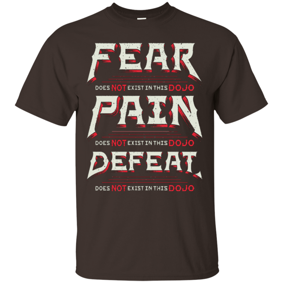 T-Shirts Dark Chocolate / S DOES NOT EXIST T-Shirt