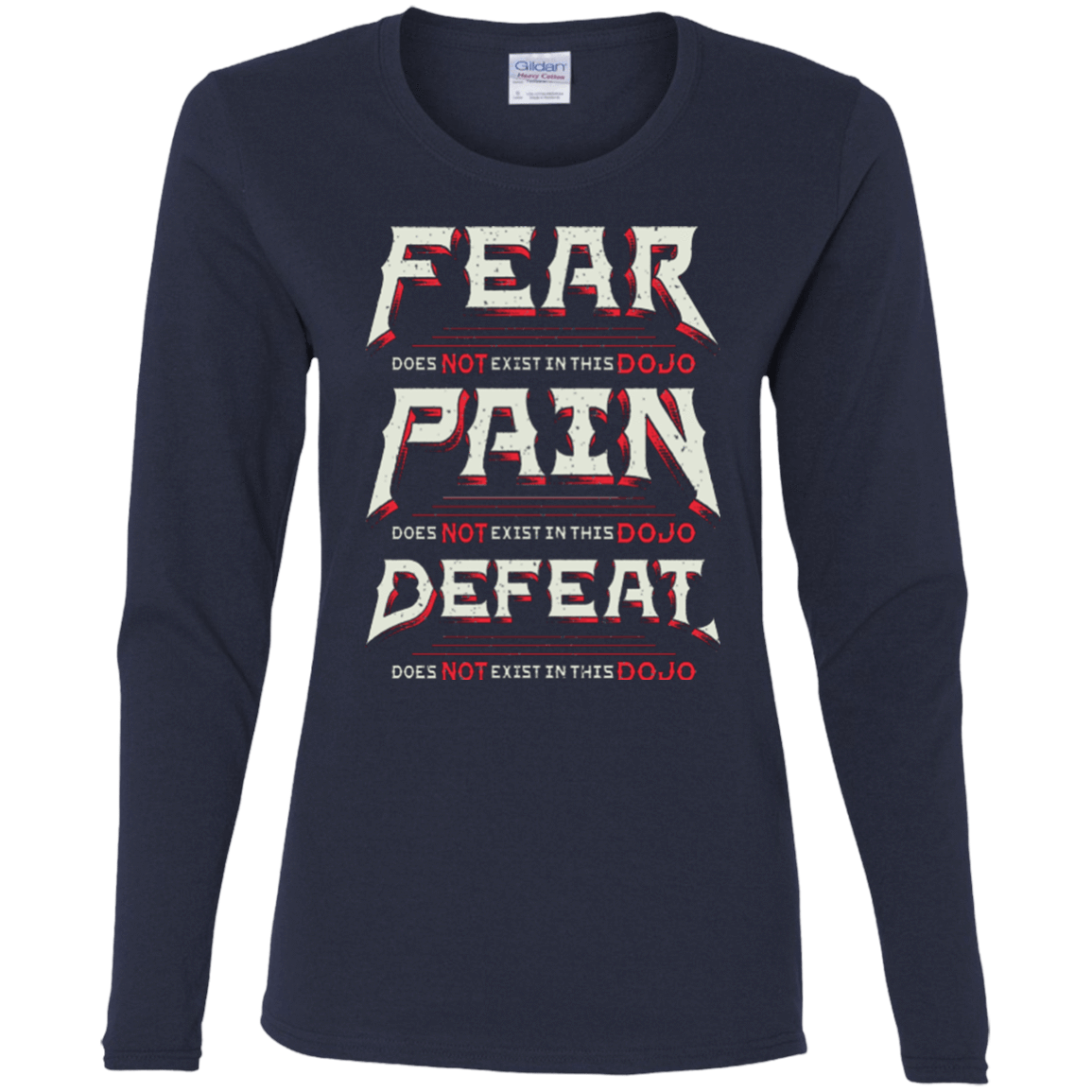 T-Shirts Navy / S DOES NOT EXIST Women's Long Sleeve T-Shirt