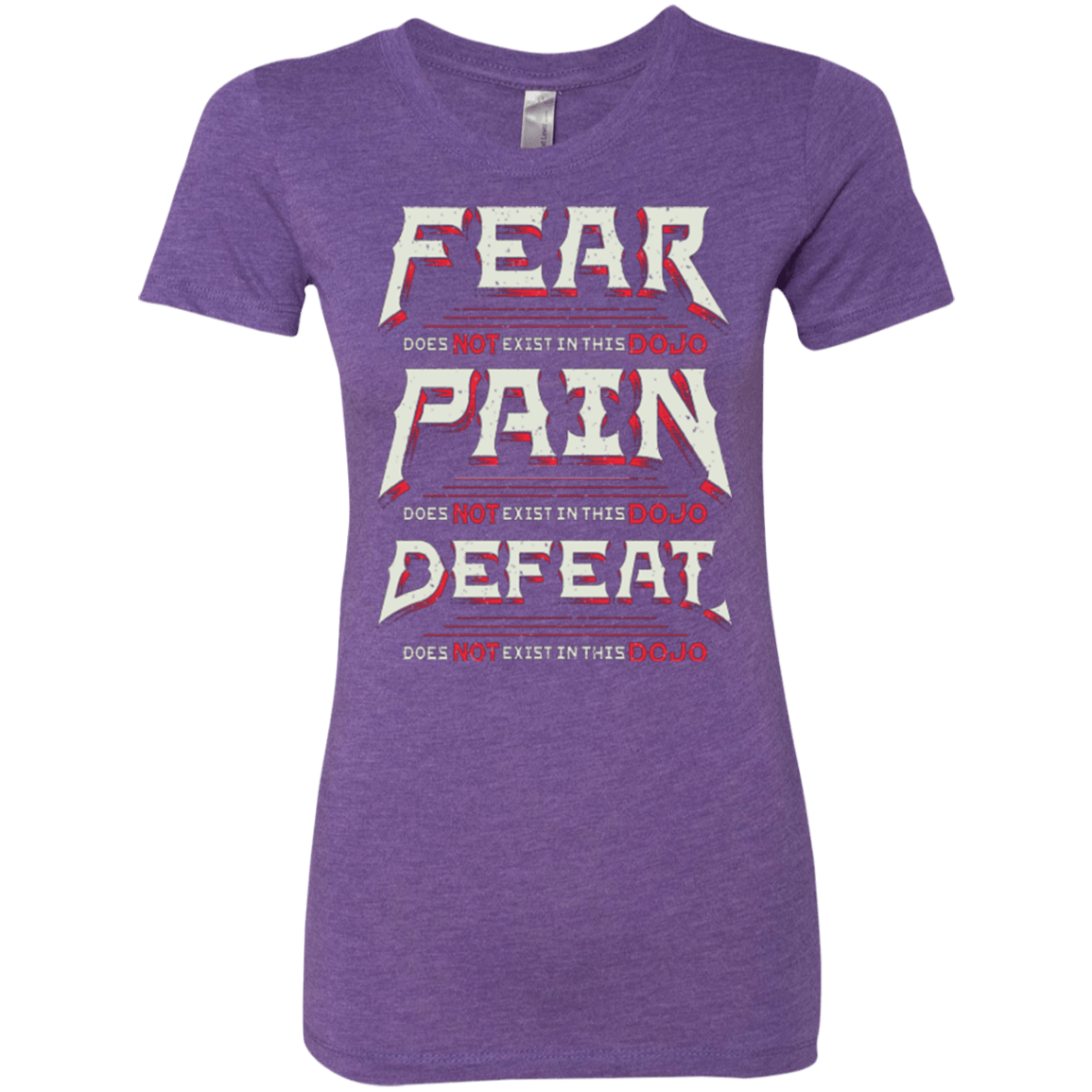 T-Shirts Purple Rush / S DOES NOT EXIST Women's Triblend T-Shirt