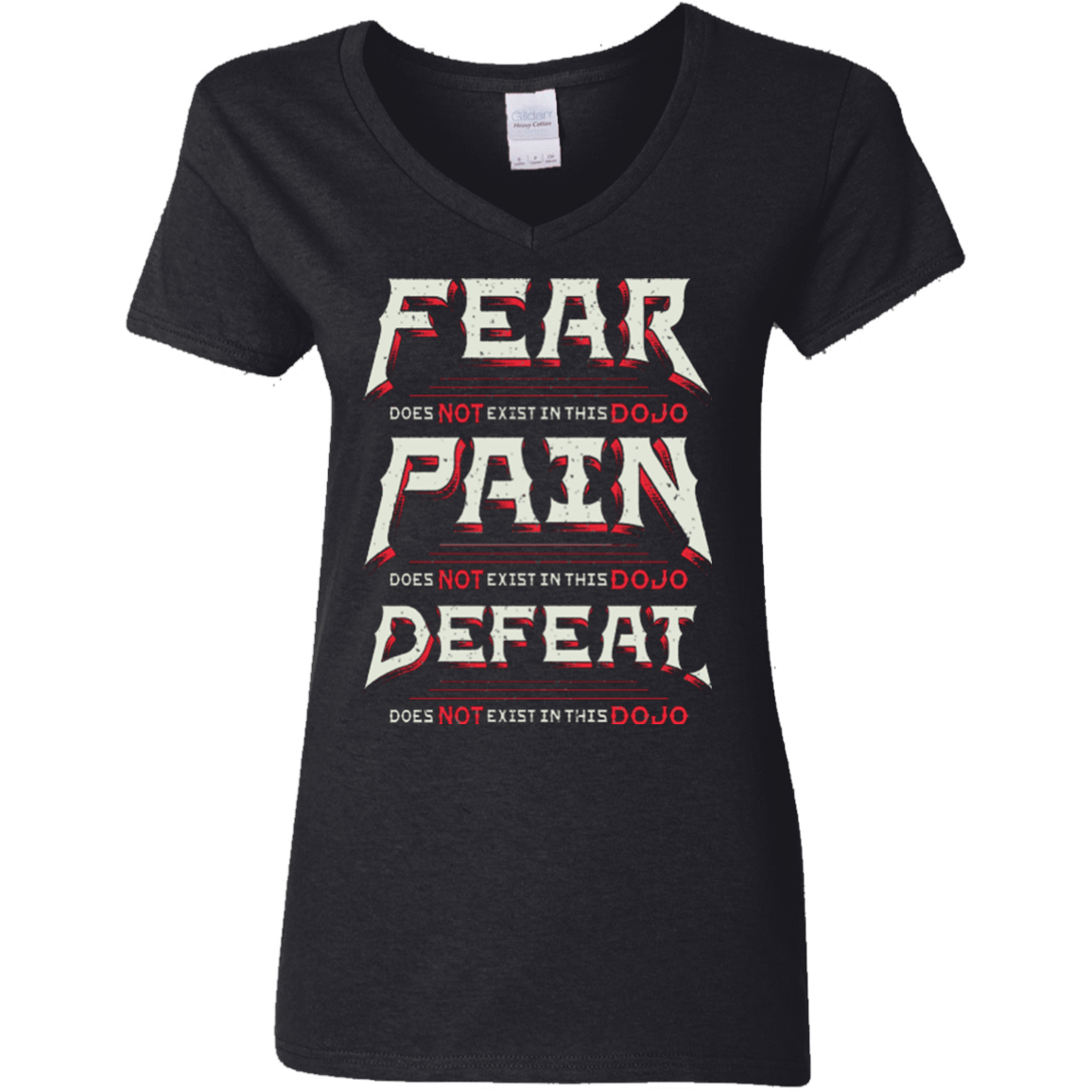 T-Shirts Black / S DOES NOT EXIST Women's V-Neck T-Shirt