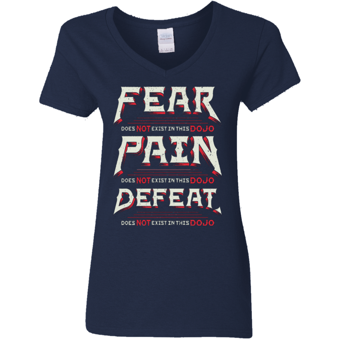 T-Shirts Navy / S DOES NOT EXIST Women's V-Neck T-Shirt