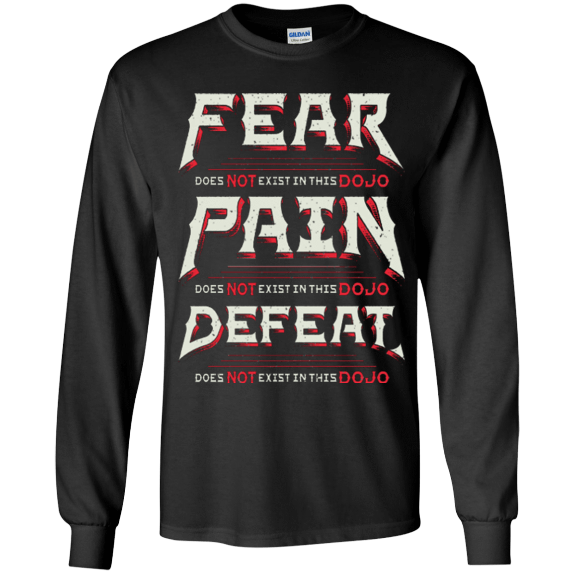 T-Shirts Black / YS DOES NOT EXIST Youth Long Sleeve T-Shirt