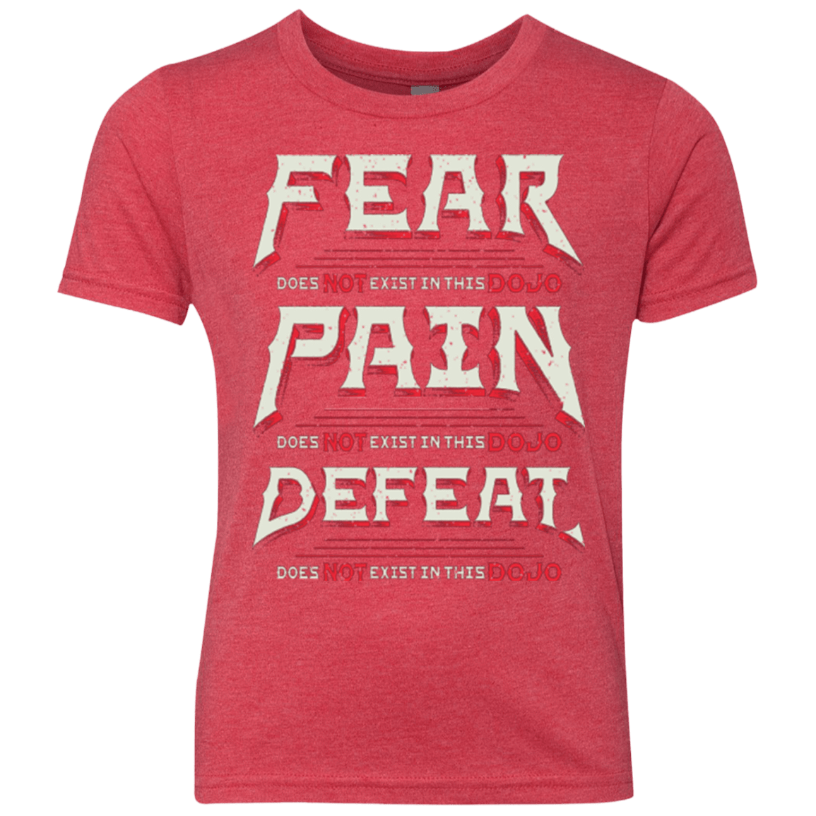 T-Shirts Vintage Red / YXS DOES NOT EXIST Youth Triblend T-Shirt