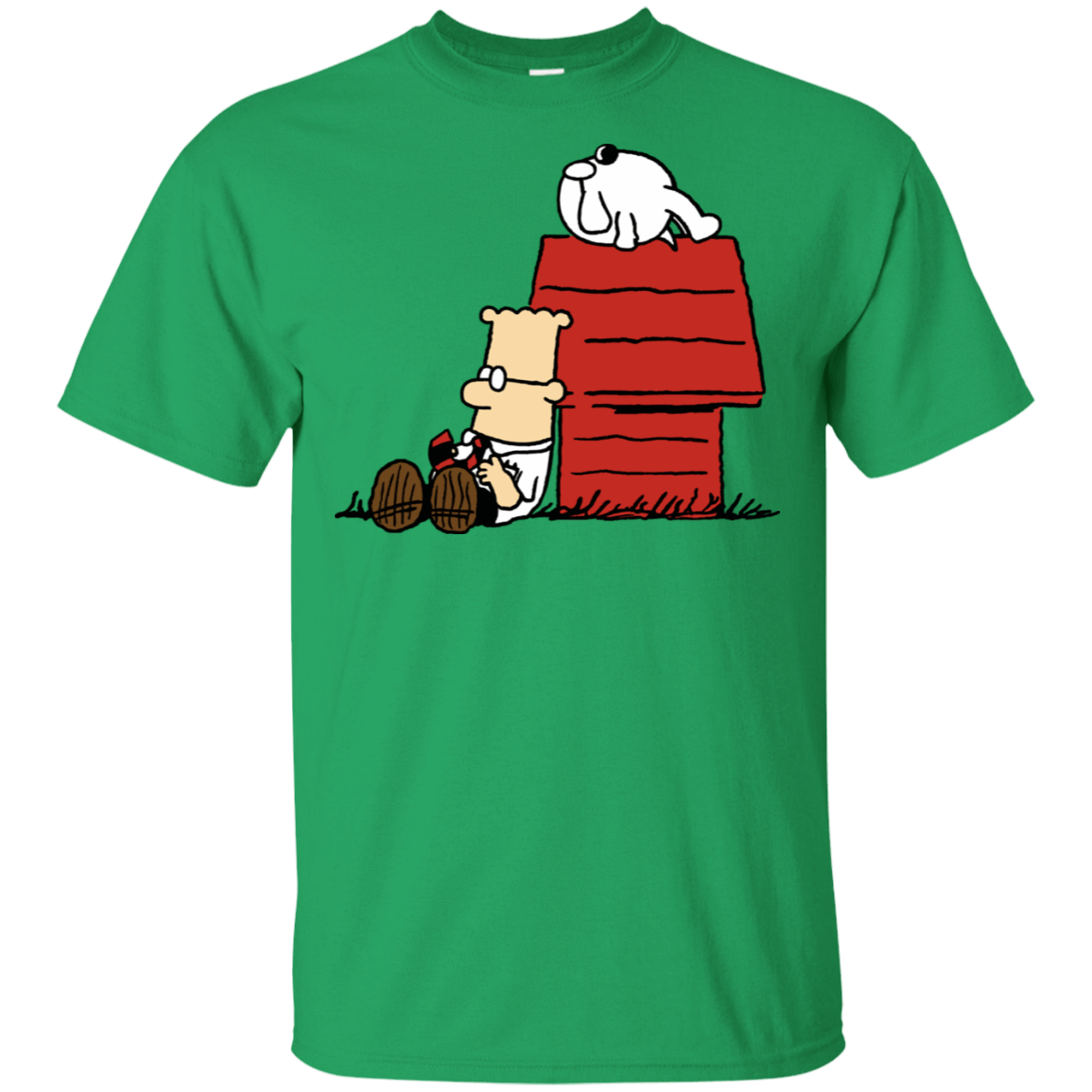 T-Shirts Irish Green / S Dogbert T-Shirt
