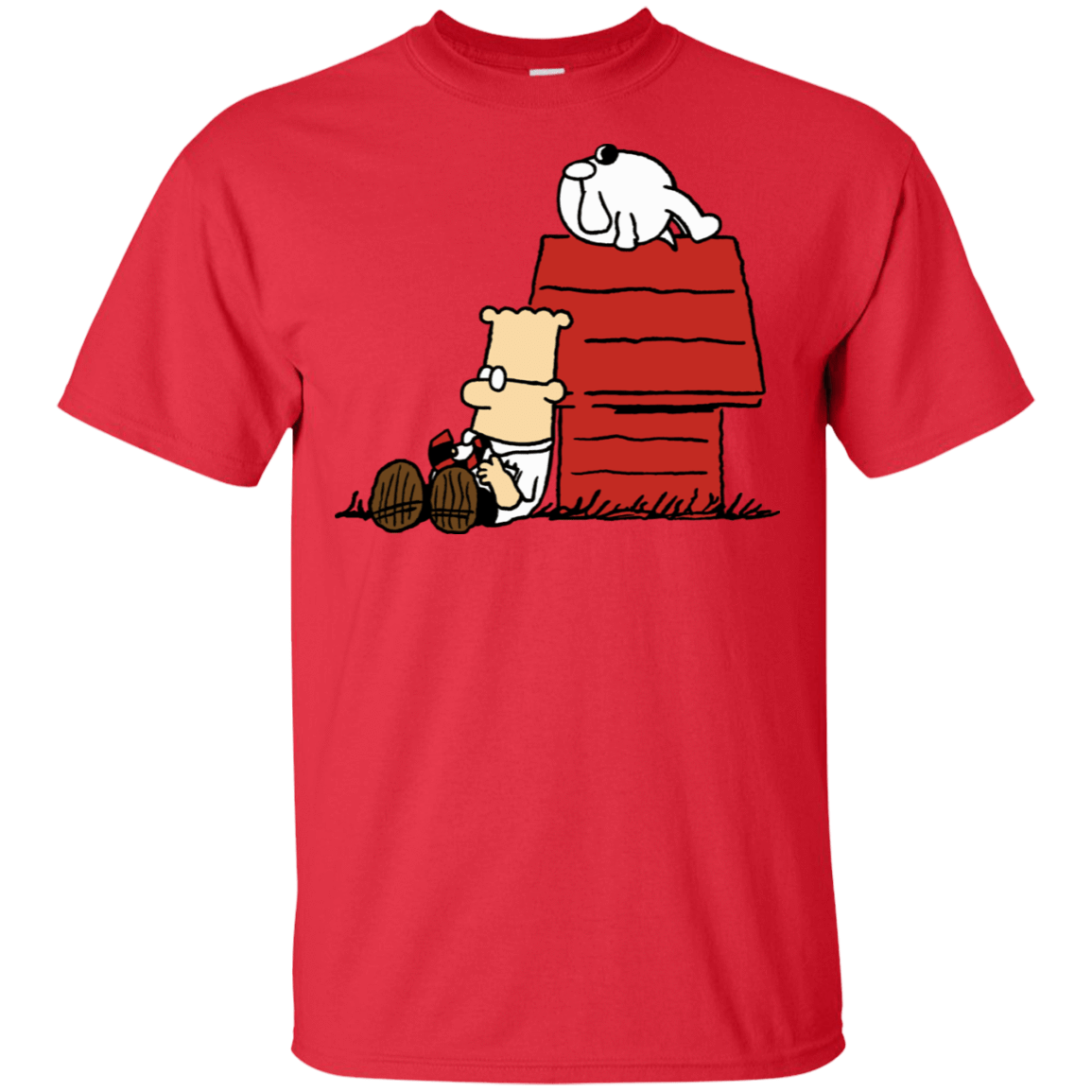 T-Shirts Red / S Dogbert T-Shirt
