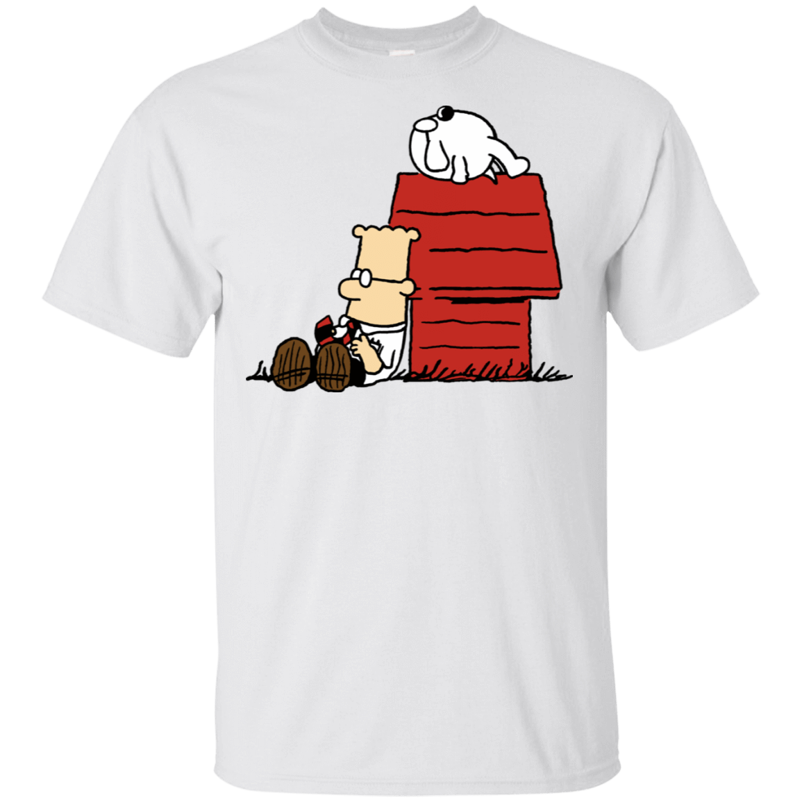 T-Shirts White / S Dogbert T-Shirt