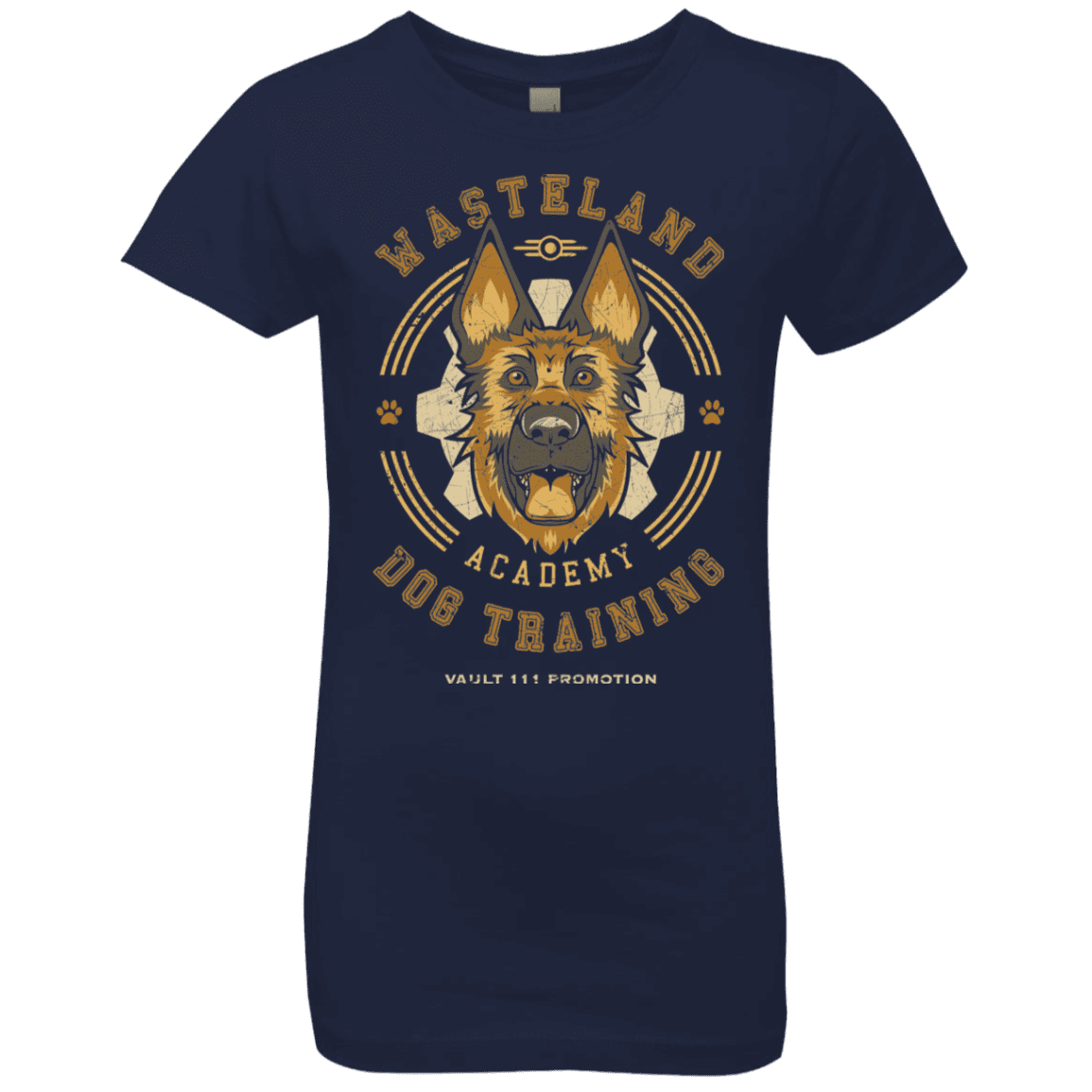 T-Shirts Midnight Navy / YXS Dogmeat Training Academy Girls Premium T-Shirt