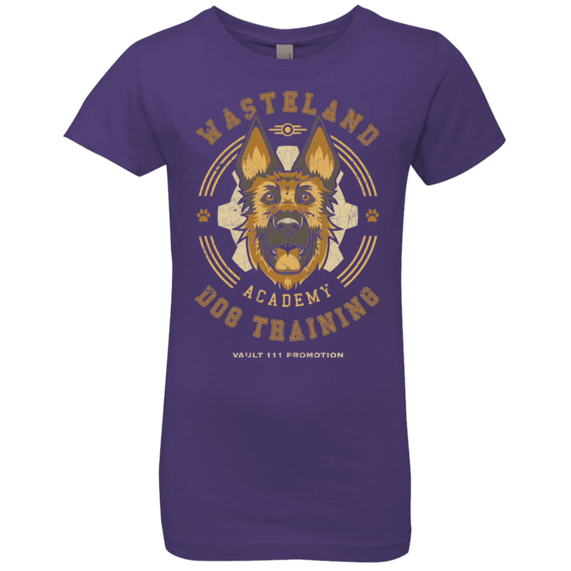 T-Shirts Purple Rush / YXS Dogmeat Training Academy Girls Premium T-Shirt