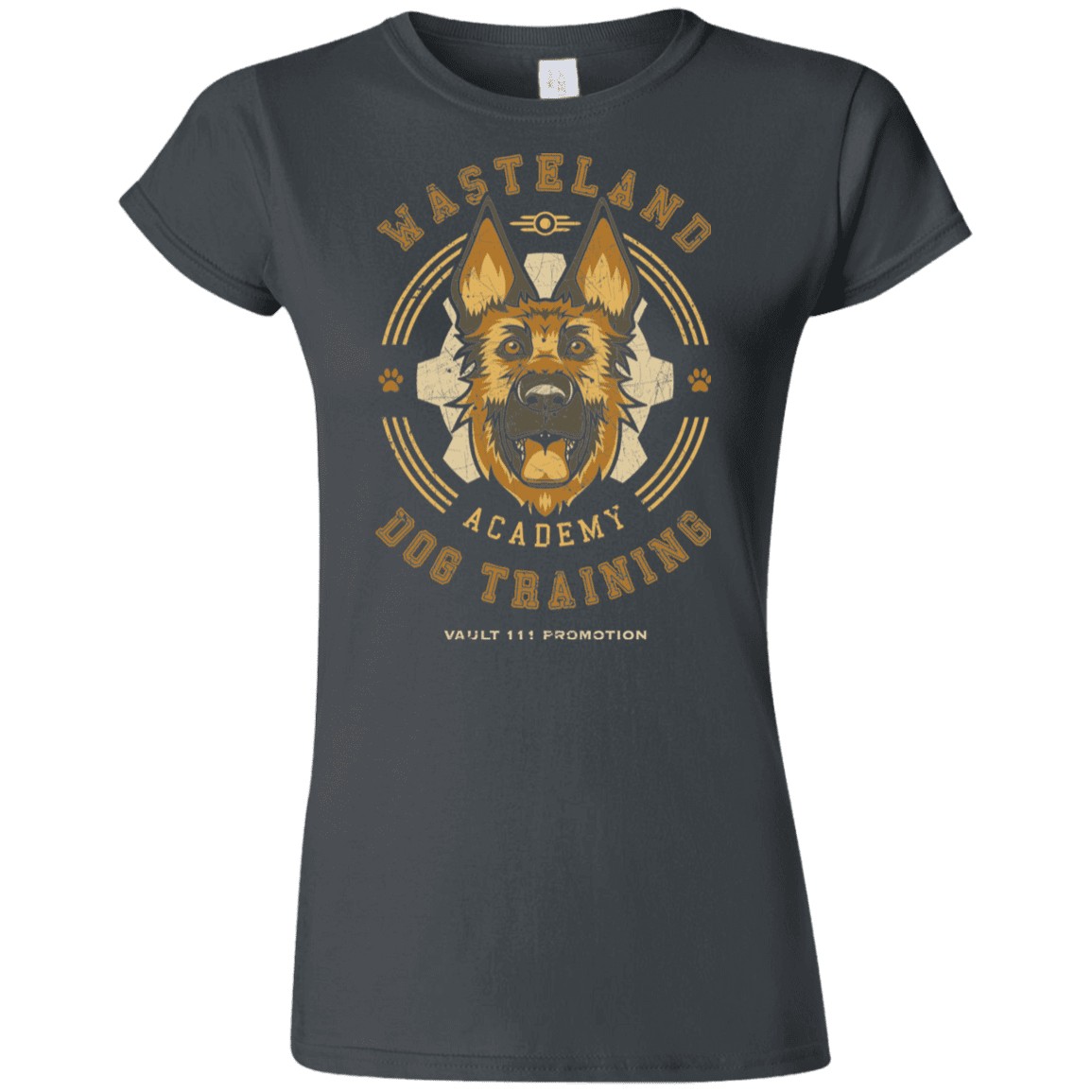 T-Shirts Charcoal / S Dogmeat Training Academy Junior Slimmer-Fit T-Shirt