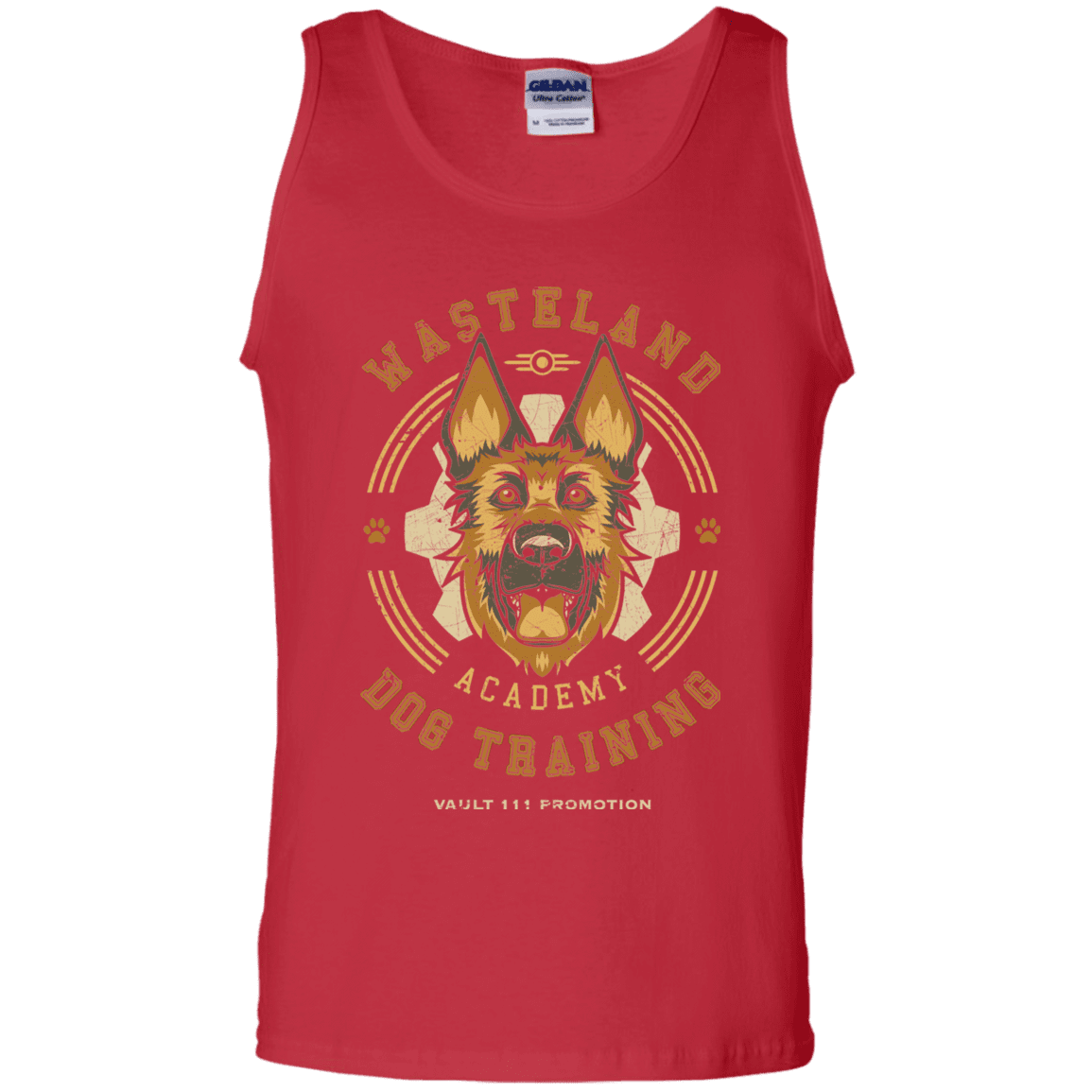 T-Shirts Red / S Dogmeat Training Academy Men's Tank Top