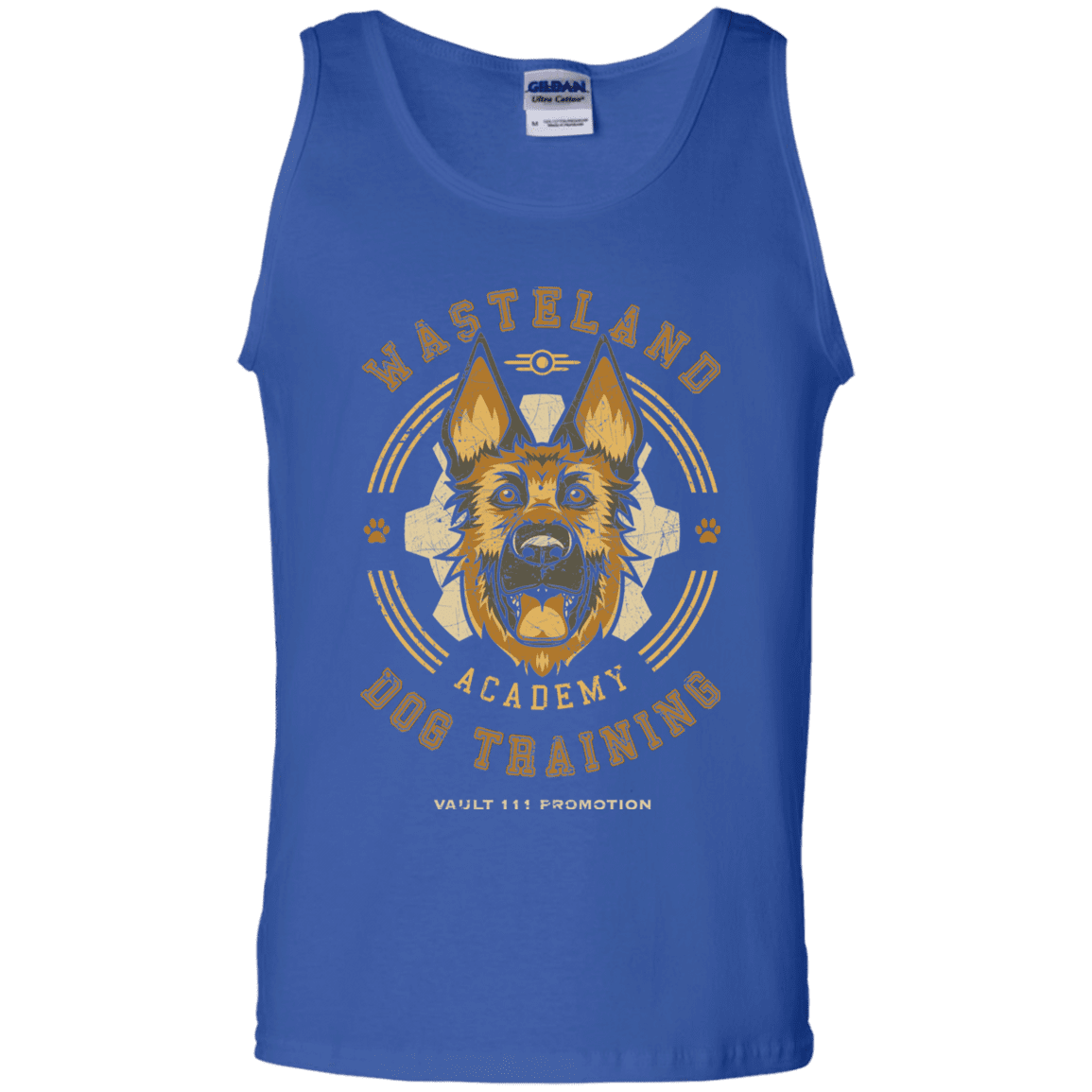 T-Shirts Royal / S Dogmeat Training Academy Men's Tank Top