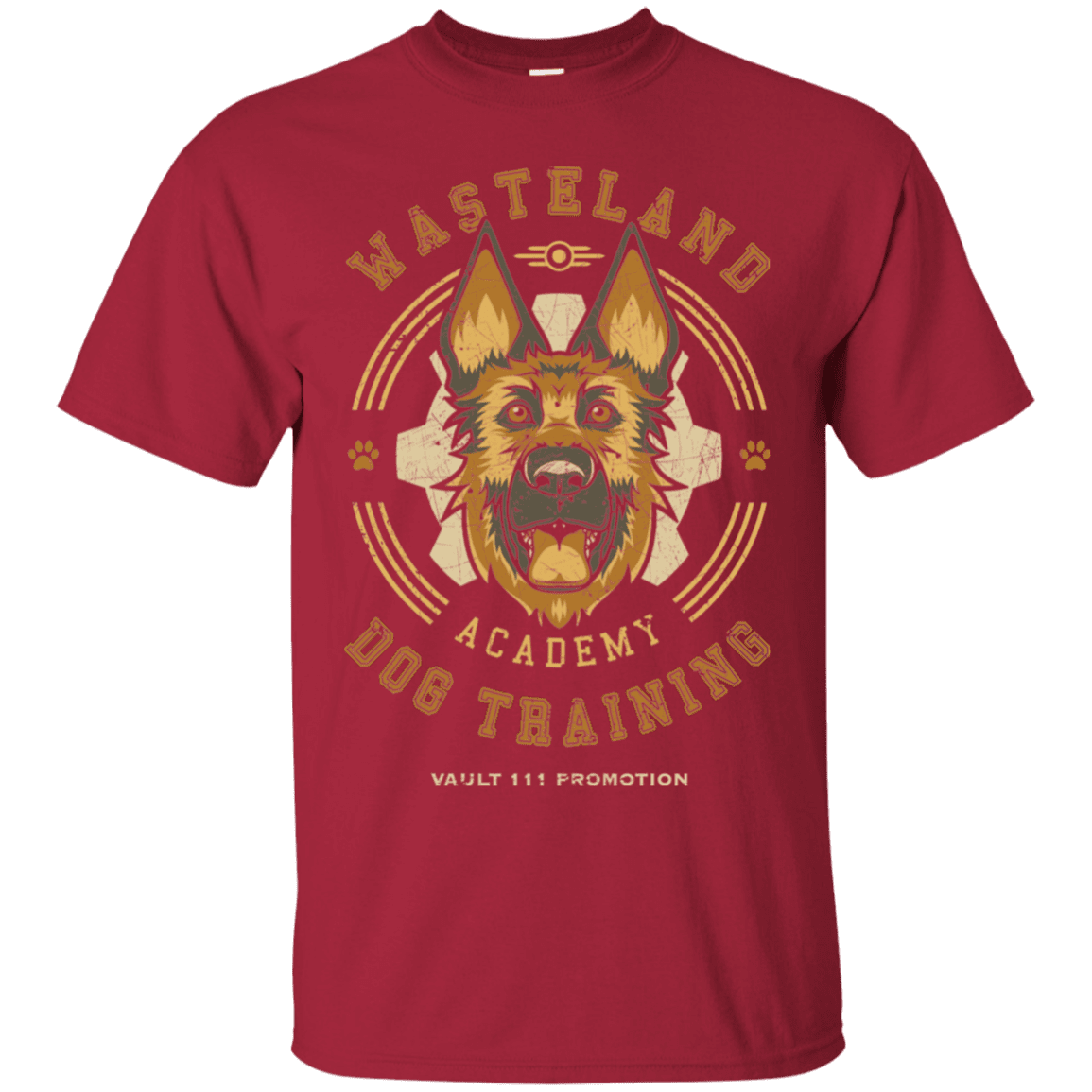 T-Shirts Cardinal / S Dogmeat Training Academy T-Shirt